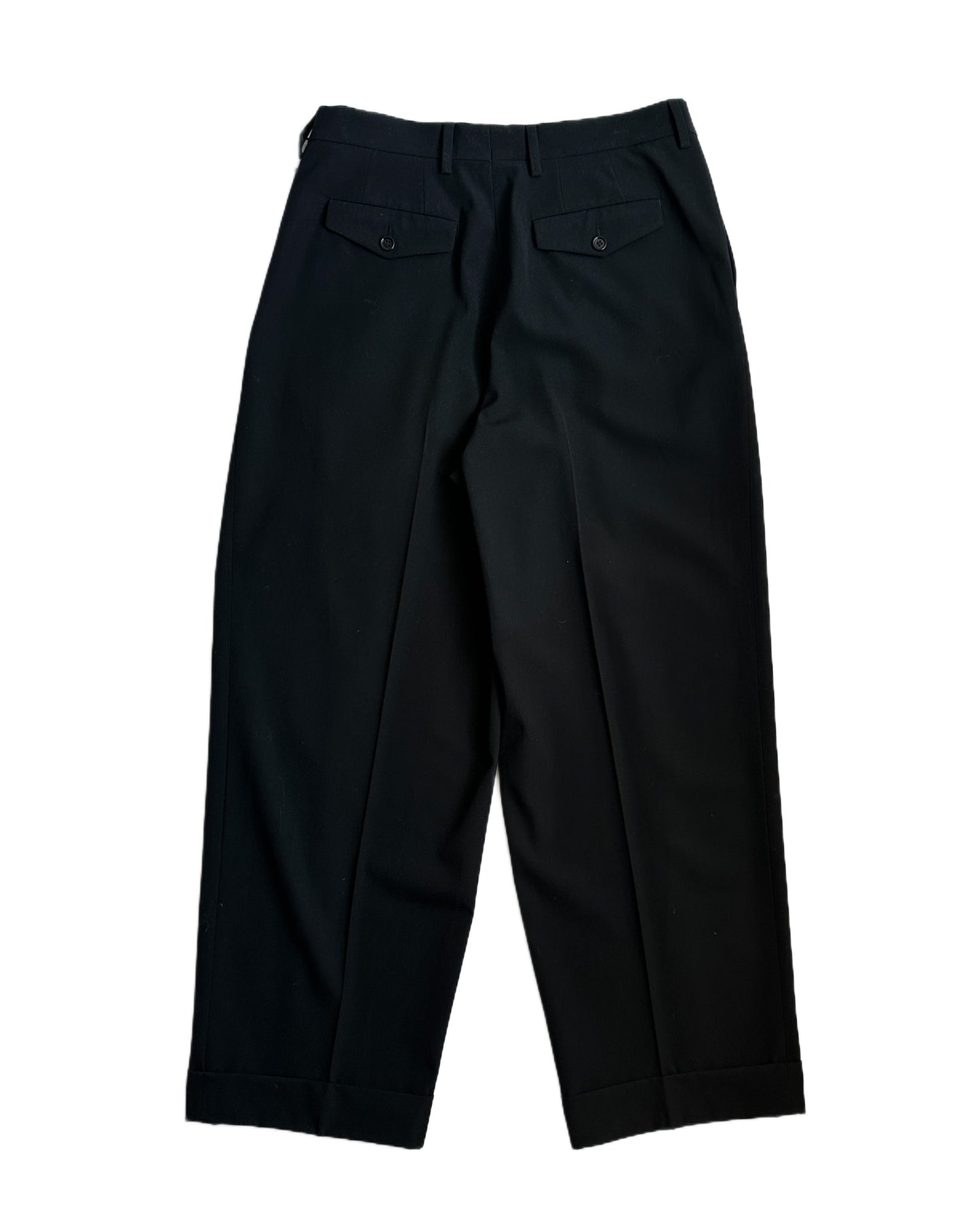 Dries Van Noten Wide Leg Pleated Trousers