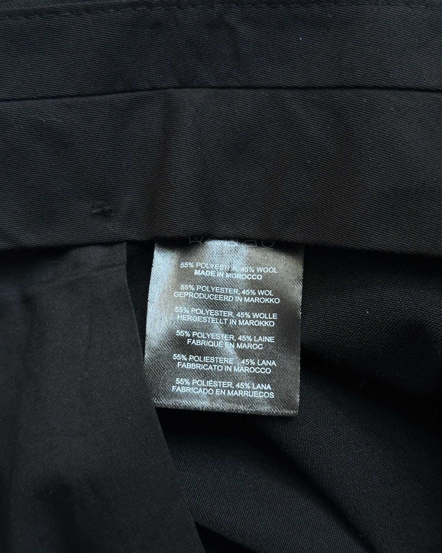 Dries Van Noten Wide Leg Pleated Trousers