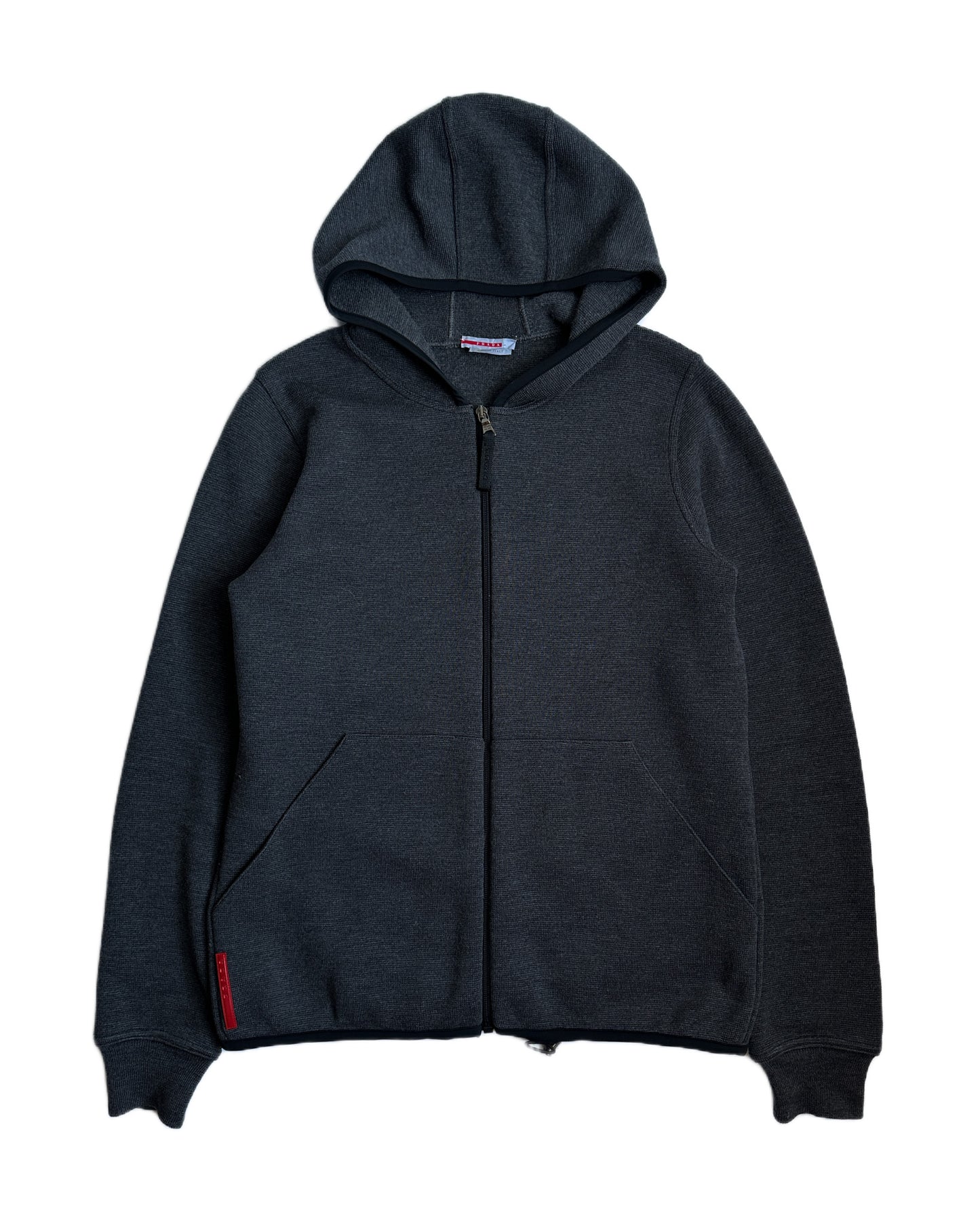 Prada Wool Zip Hoodie