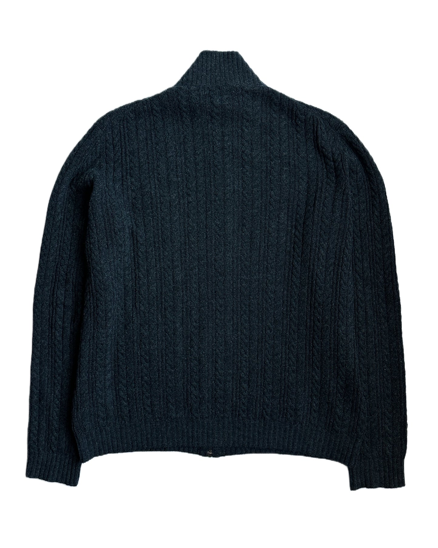 Prada Wool Full Zip Sweater