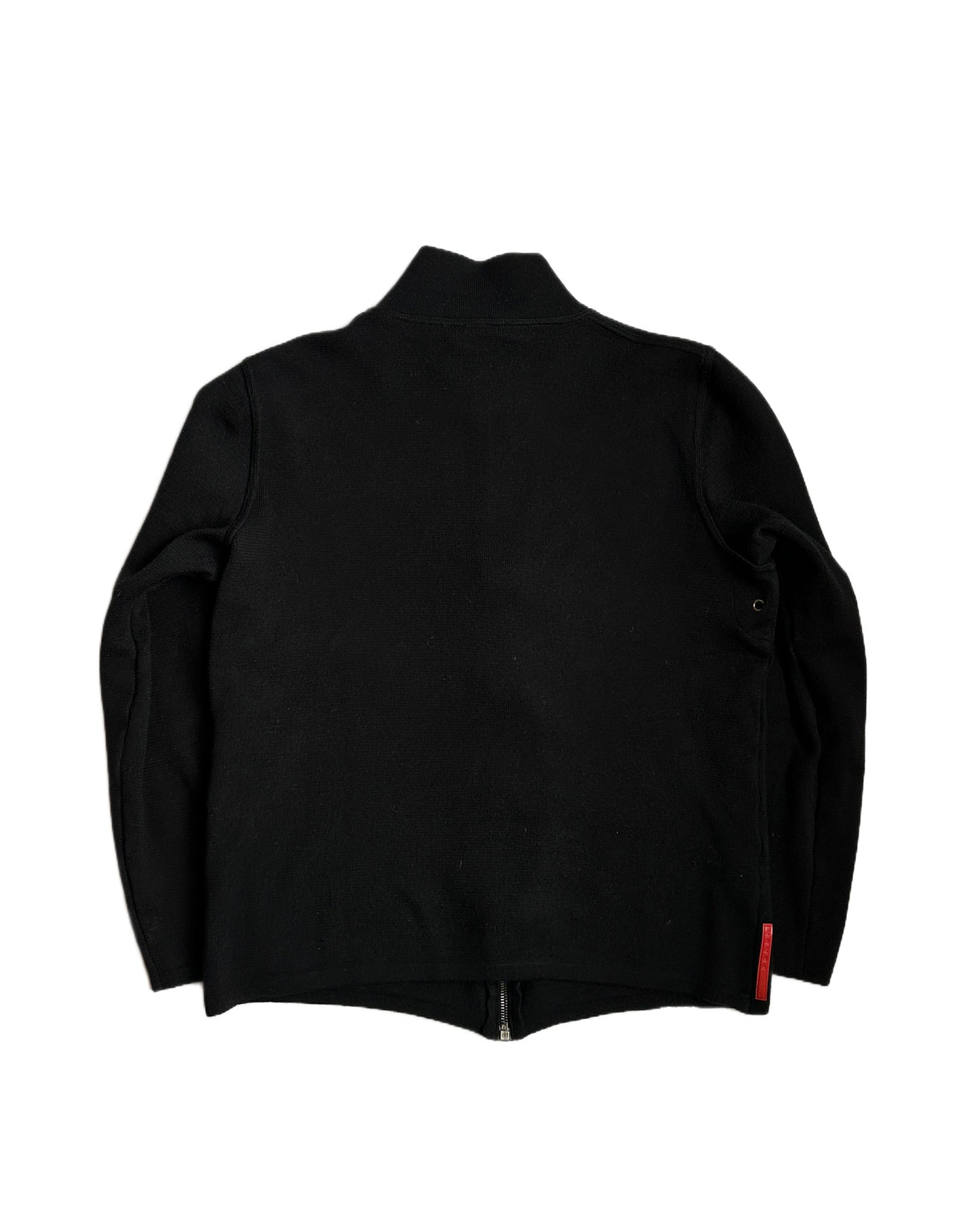 Prada Wool Full Zip Sweater