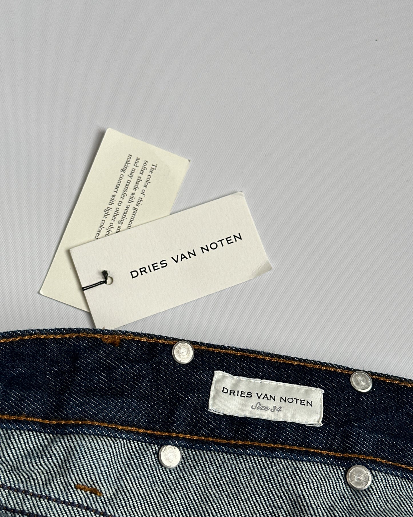 Dries Van Noten Straight Jeans