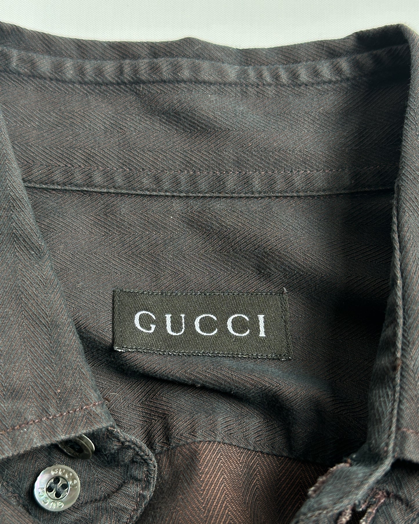 Gucci by Tom Ford 1990s Button Up Shirt