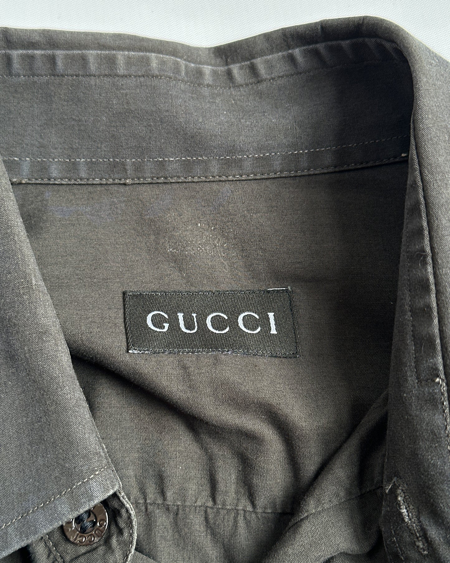 Gucci by Tom Ford 1990s Button Up Shirt