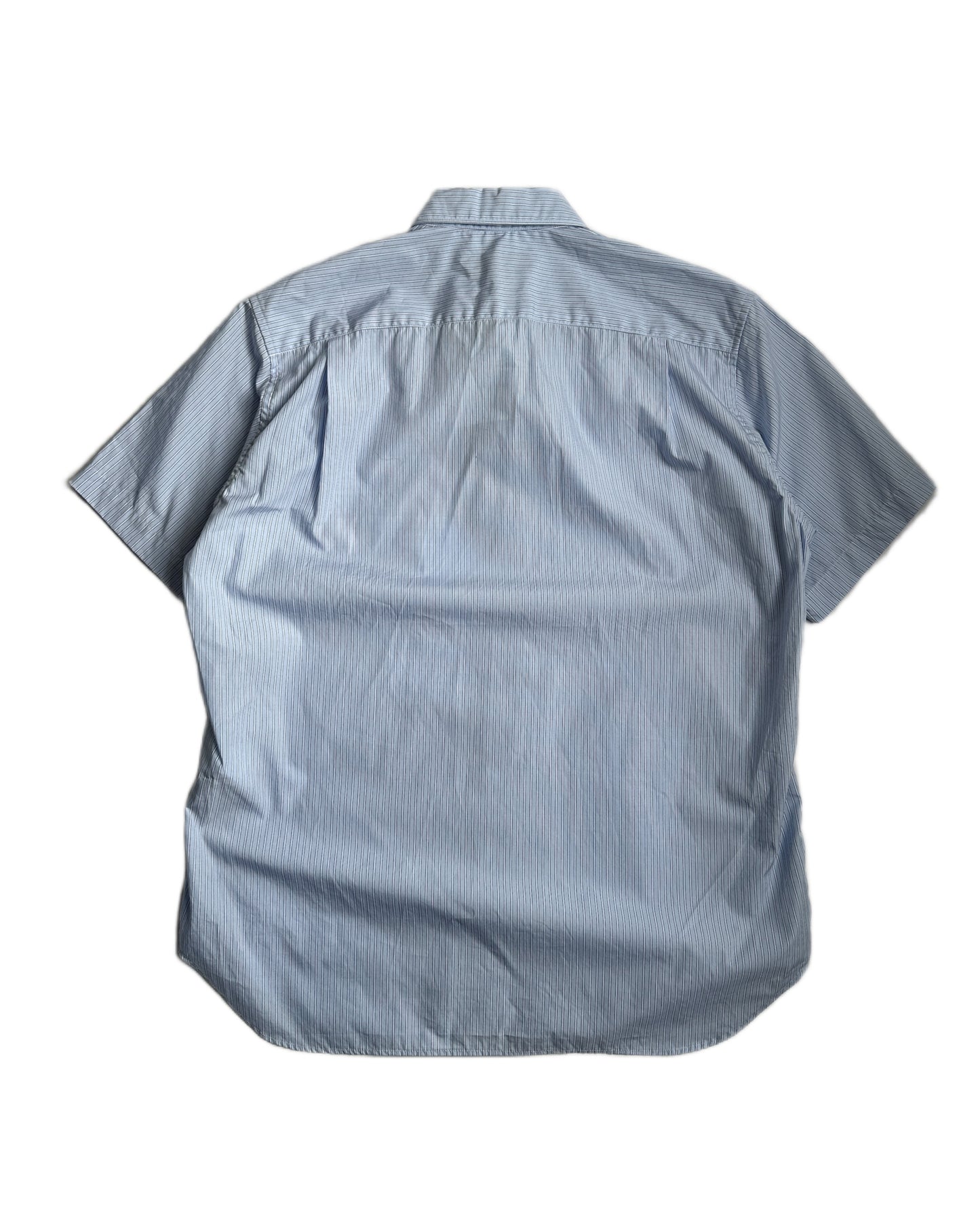 Comme des Garcons Homme Patchwork Short Sleeve Button Up Shirt