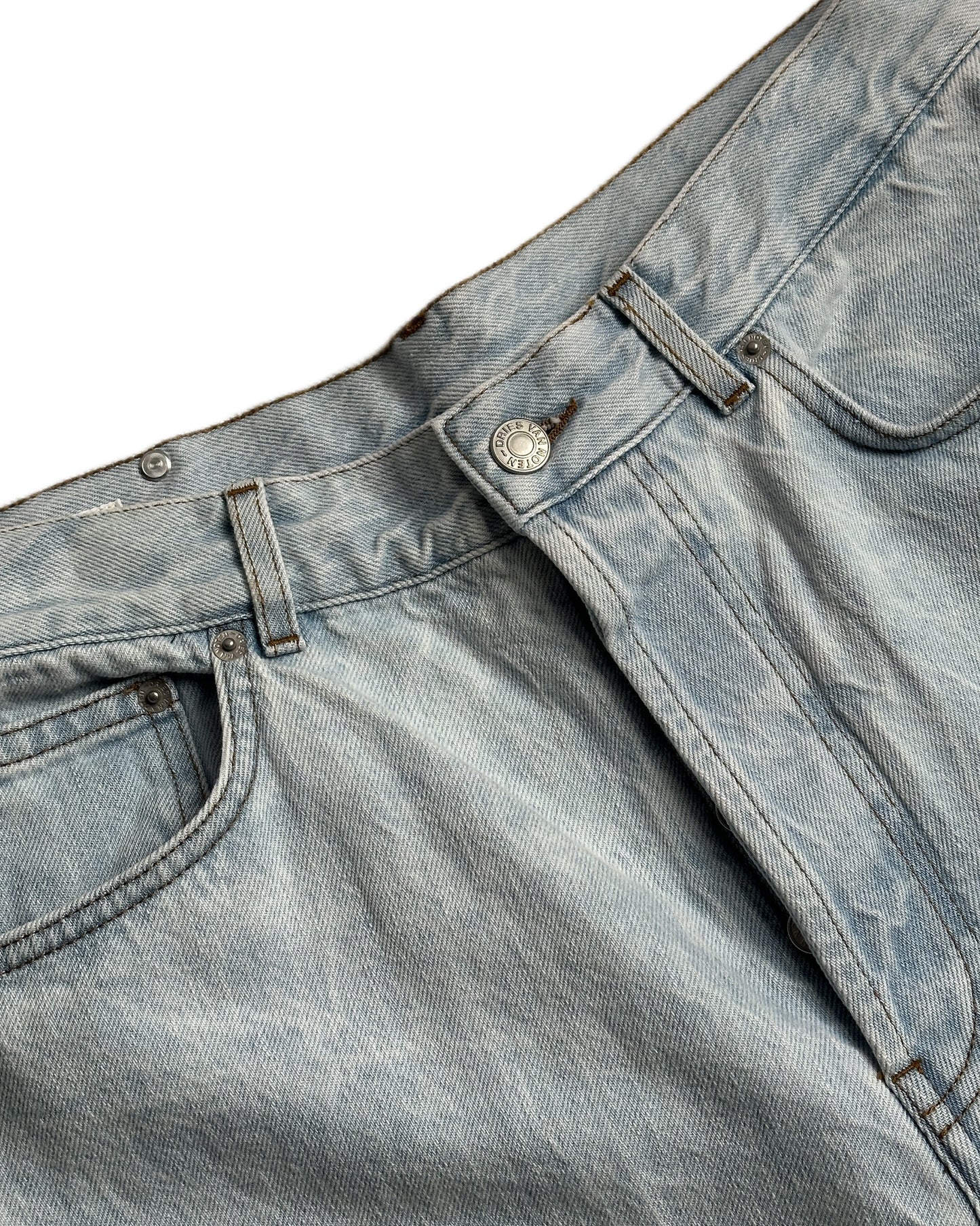 Dries Van Noten Wide Jeans