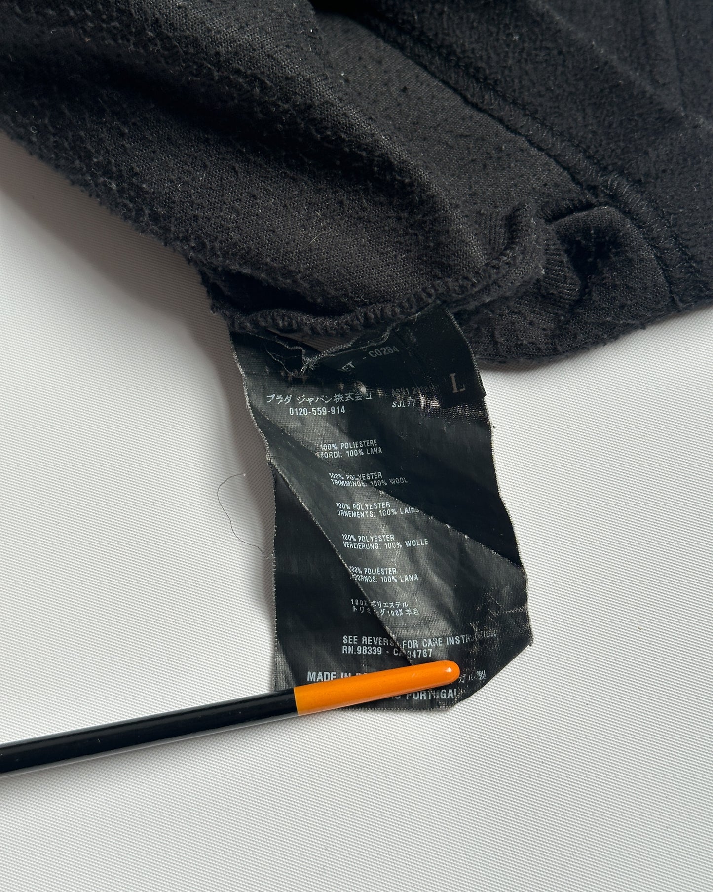 Prada Sport Half Zip Fleece Pullover
