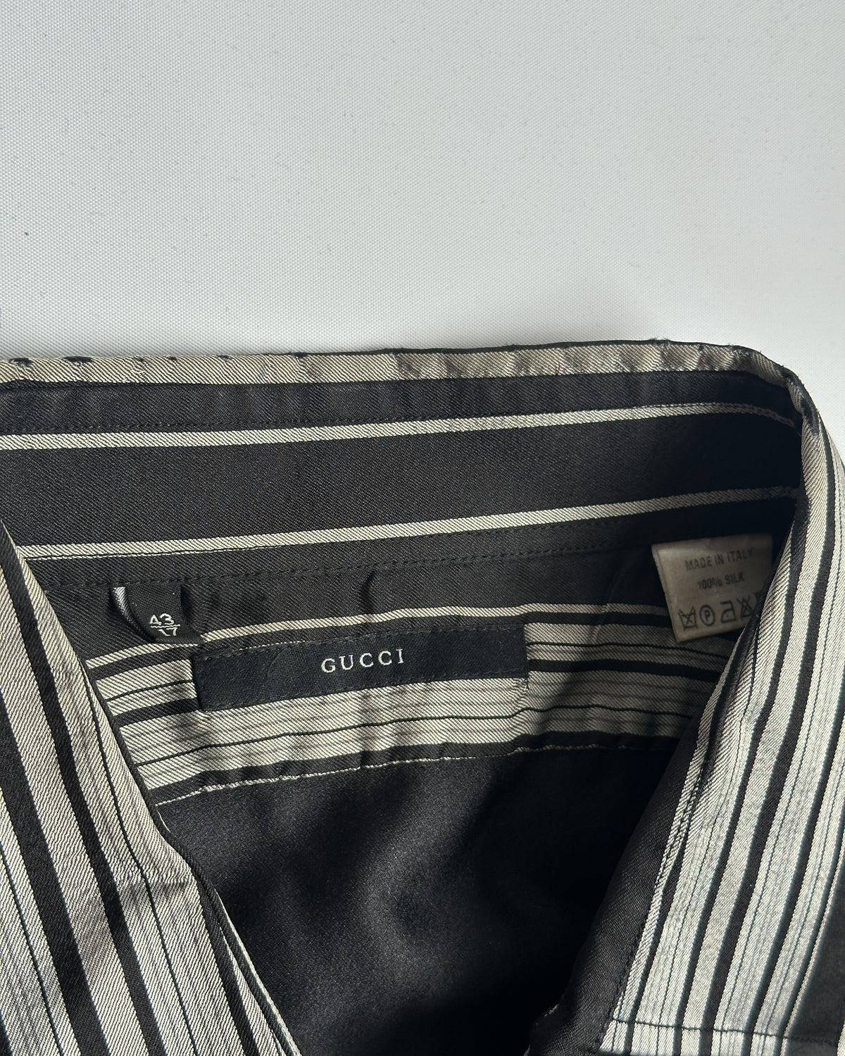 Gucci by Tom Ford Silk Button Up Shirt