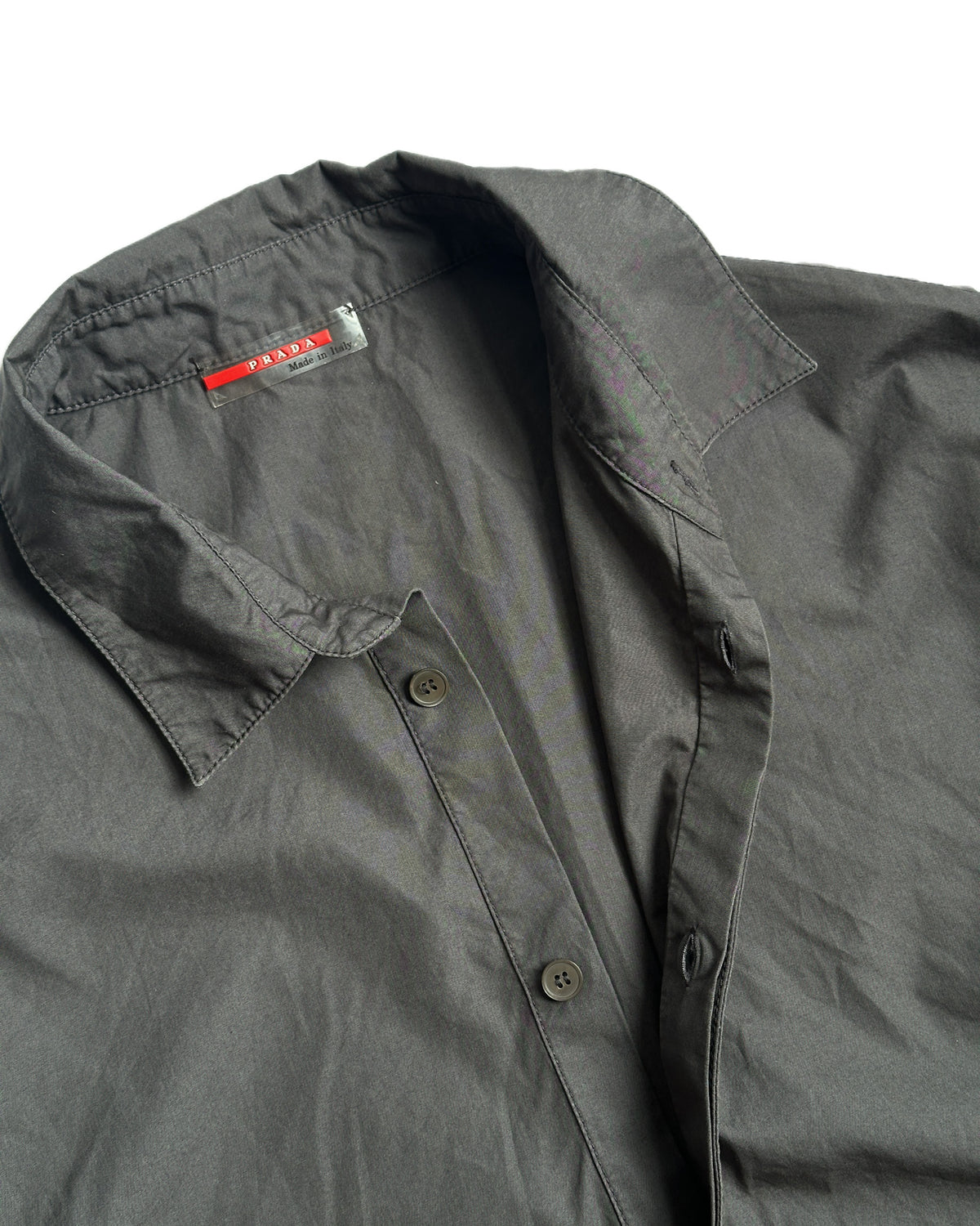 Prada Sport 2000s Half Button Up Shirt