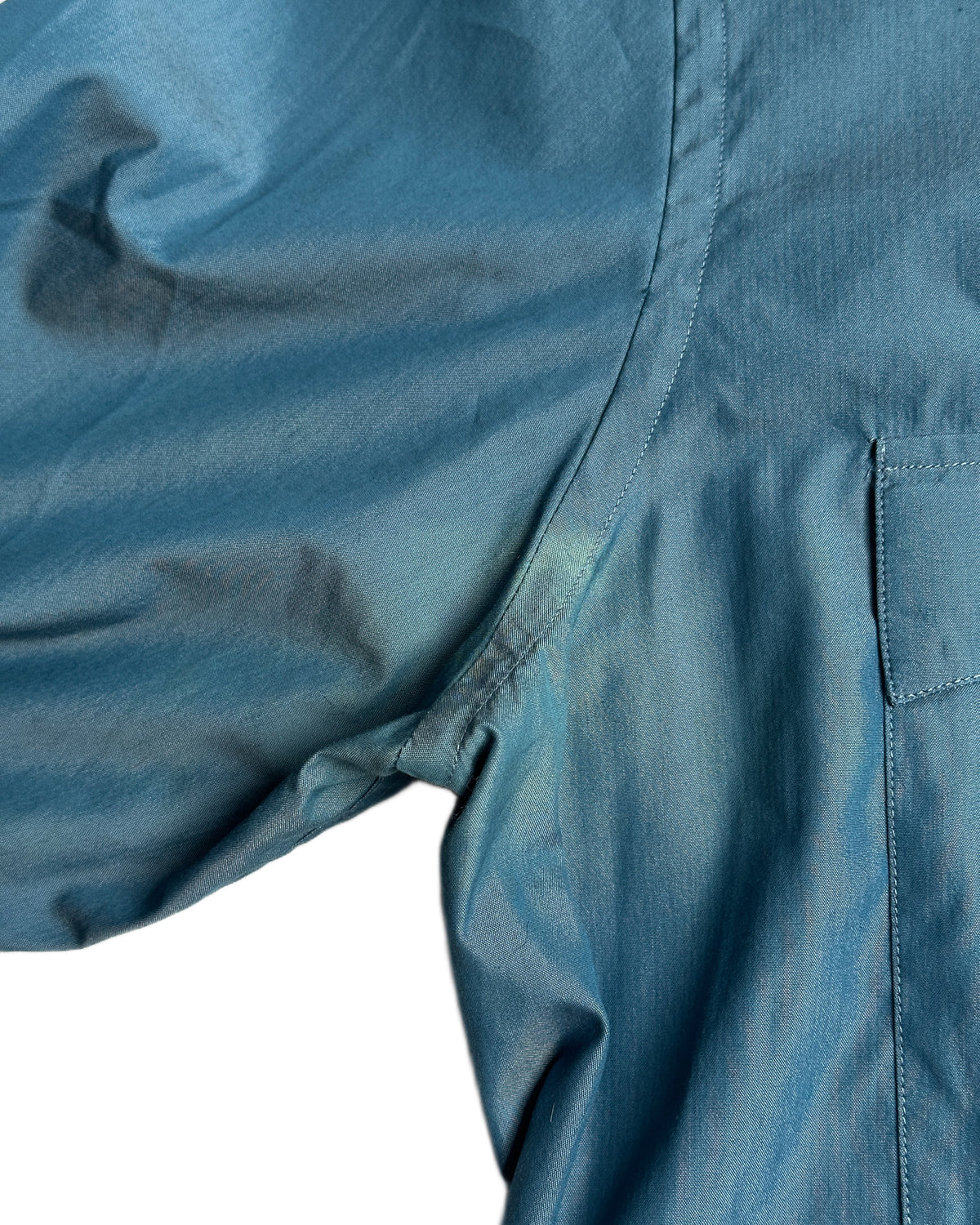 Prada Linen/Wool/Silk Work Shirt