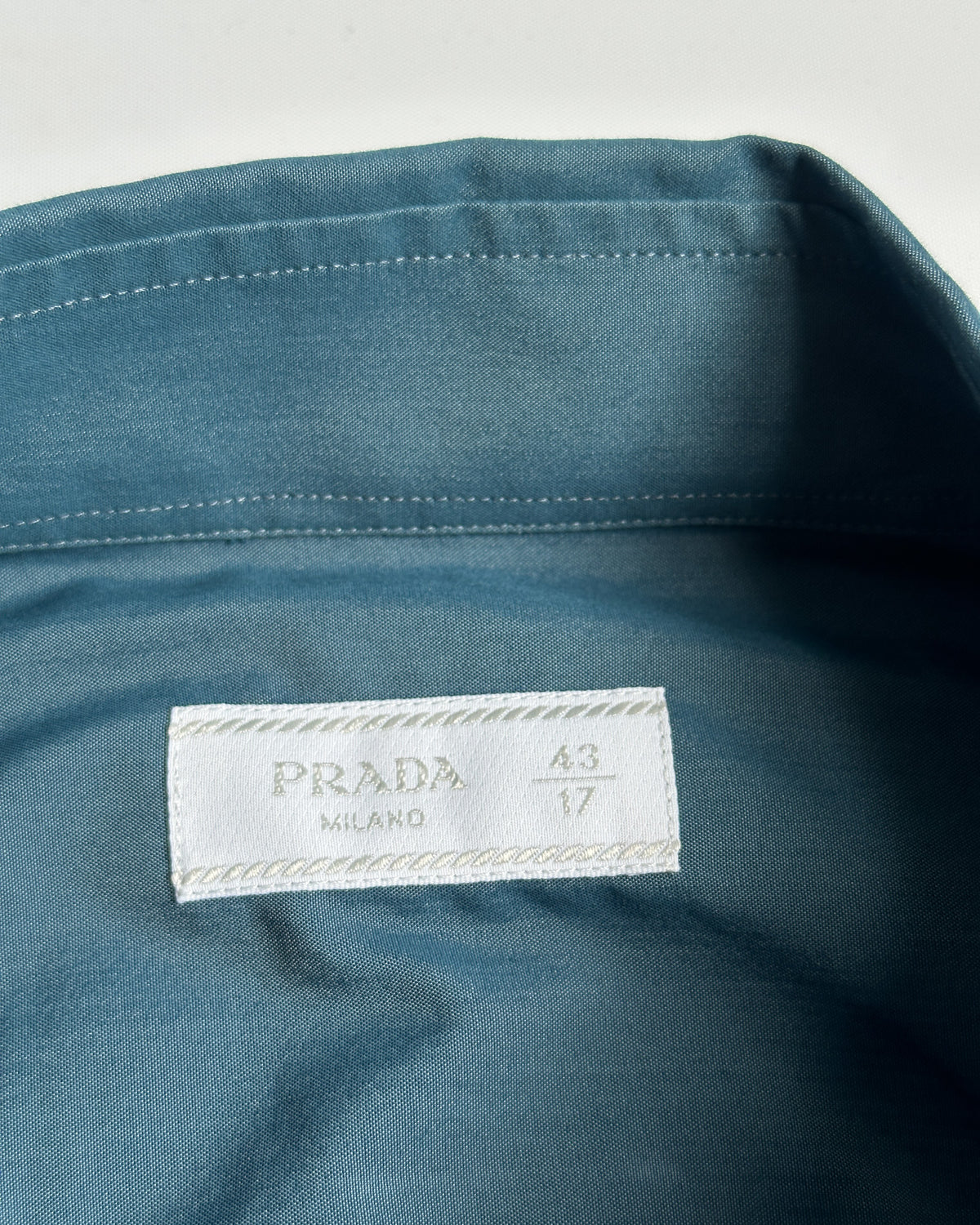Prada Linen/Wool/Silk Work Shirt