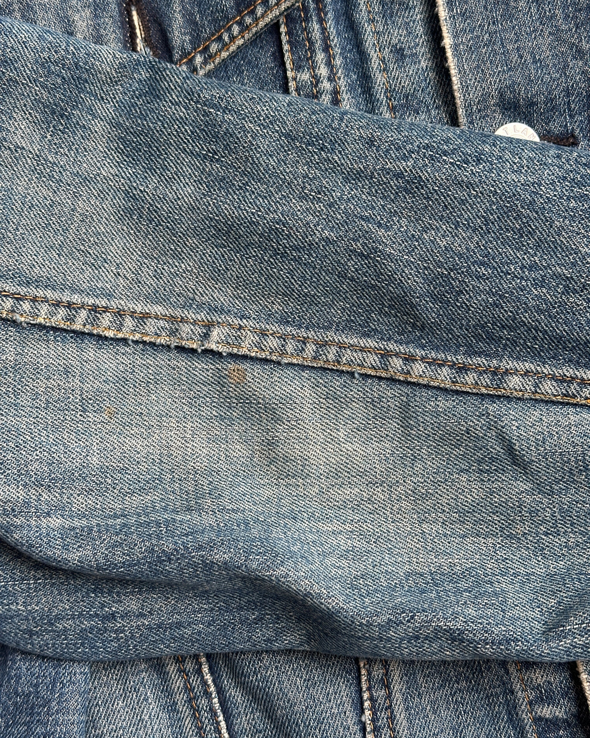 Helmut Lang 2000s Distressed Denim Jacket