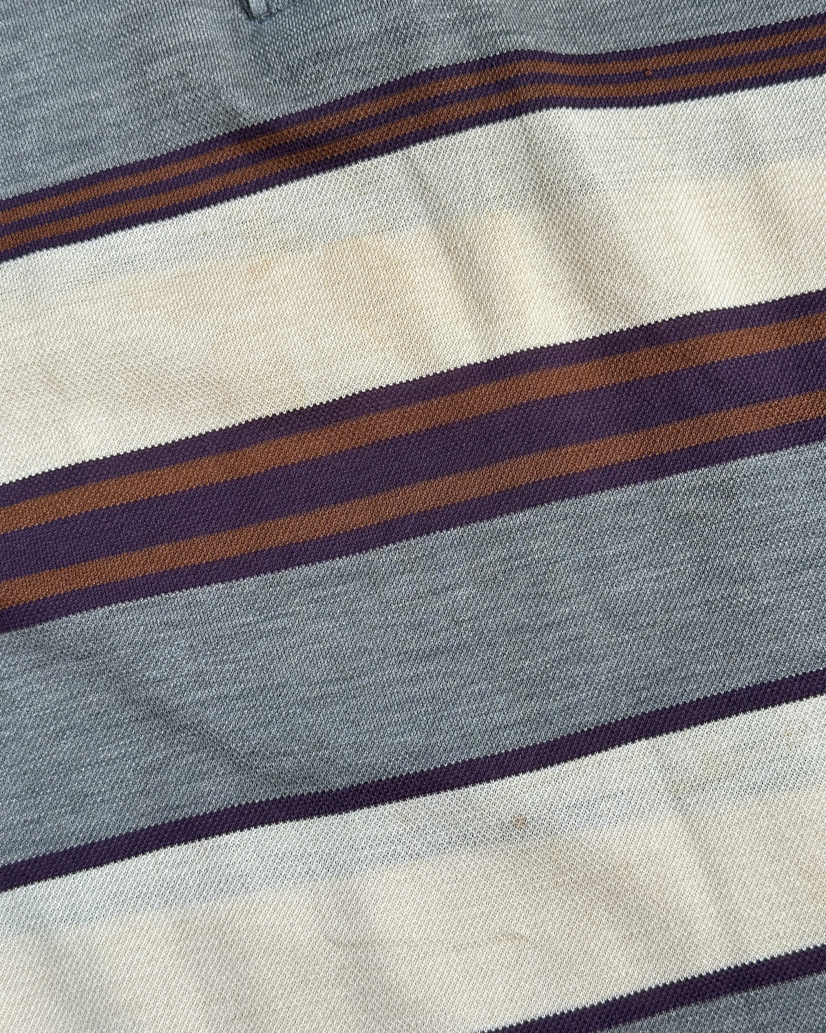 Miu Miu Striped Polo
