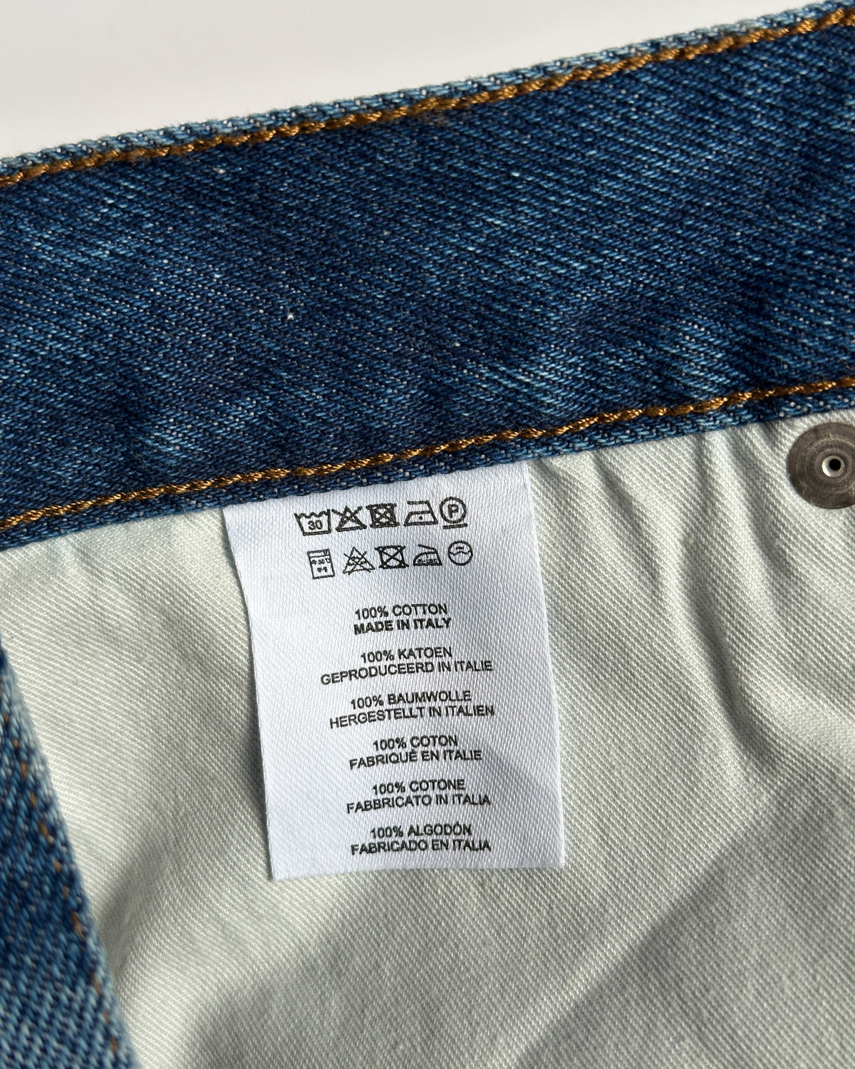 Dries Van Noten Marbled Wide Jeans
