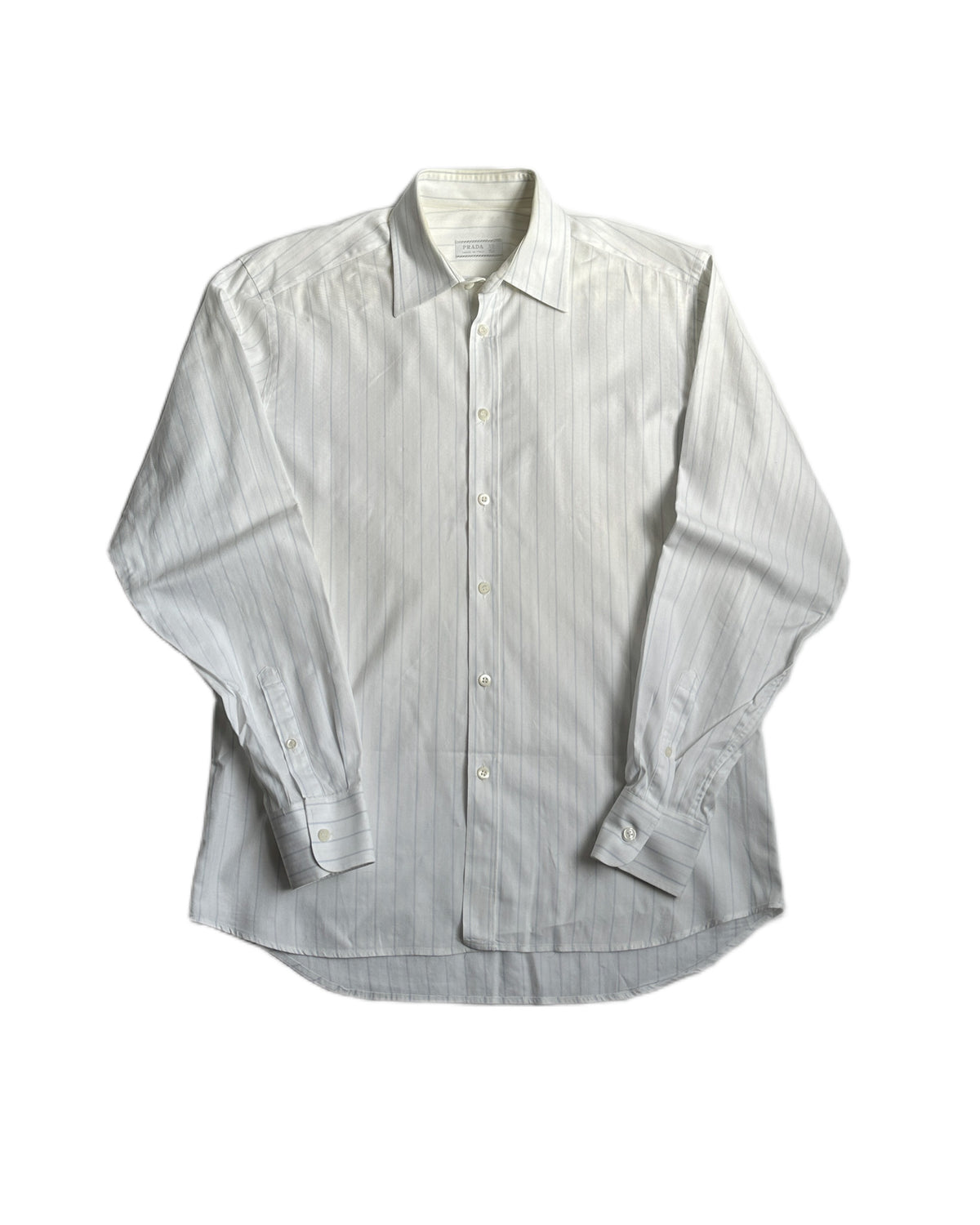 Prada Striped Button Up Shirt