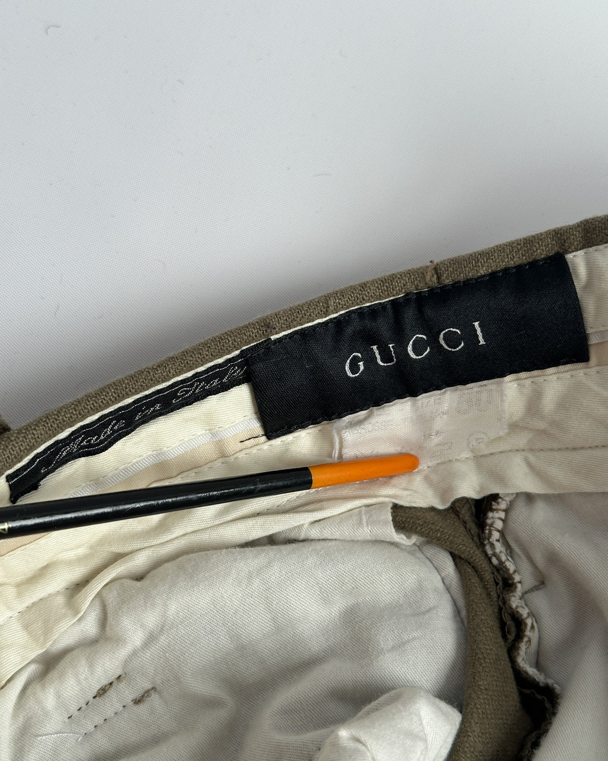 Gucci by Tom Ford Wool Fatigue Pants
