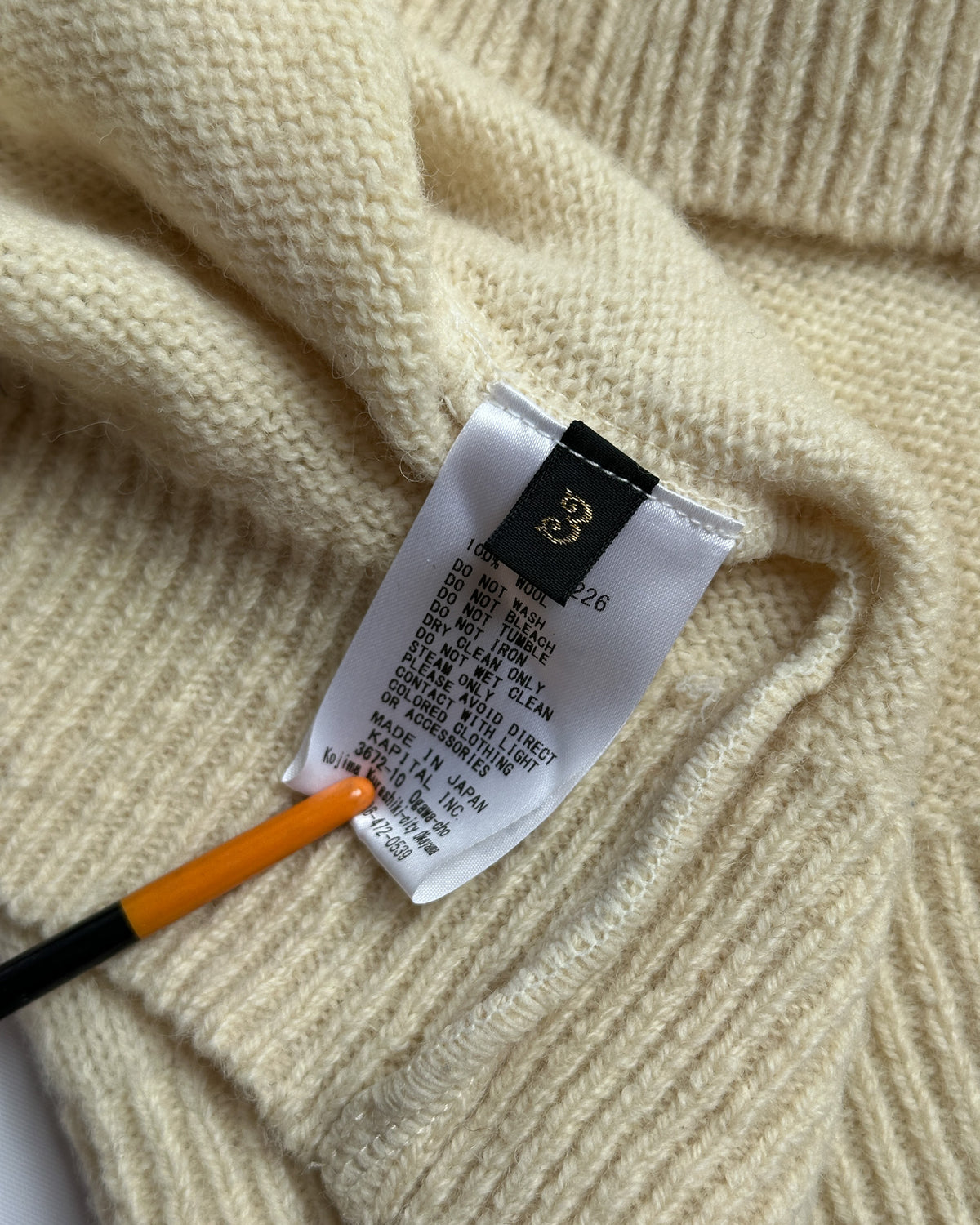 Kapital Oversized Wool Sweater