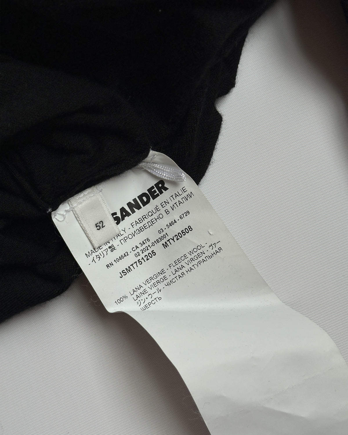 Jil Sander Wool Turtleneck Sweater