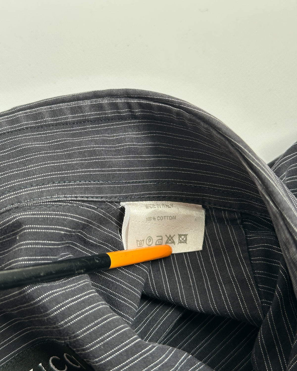 Gucci by Tom Ford 1990s Striped Button Up Shirt