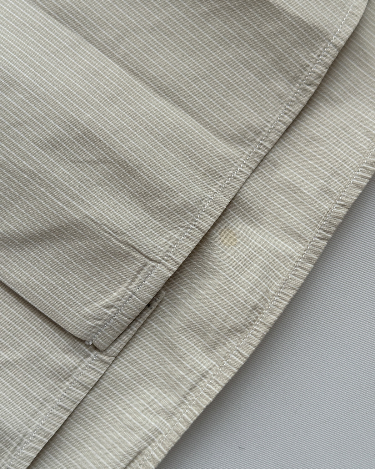 Vintage 2000s Helmut Lang Striped Button Up Shirt