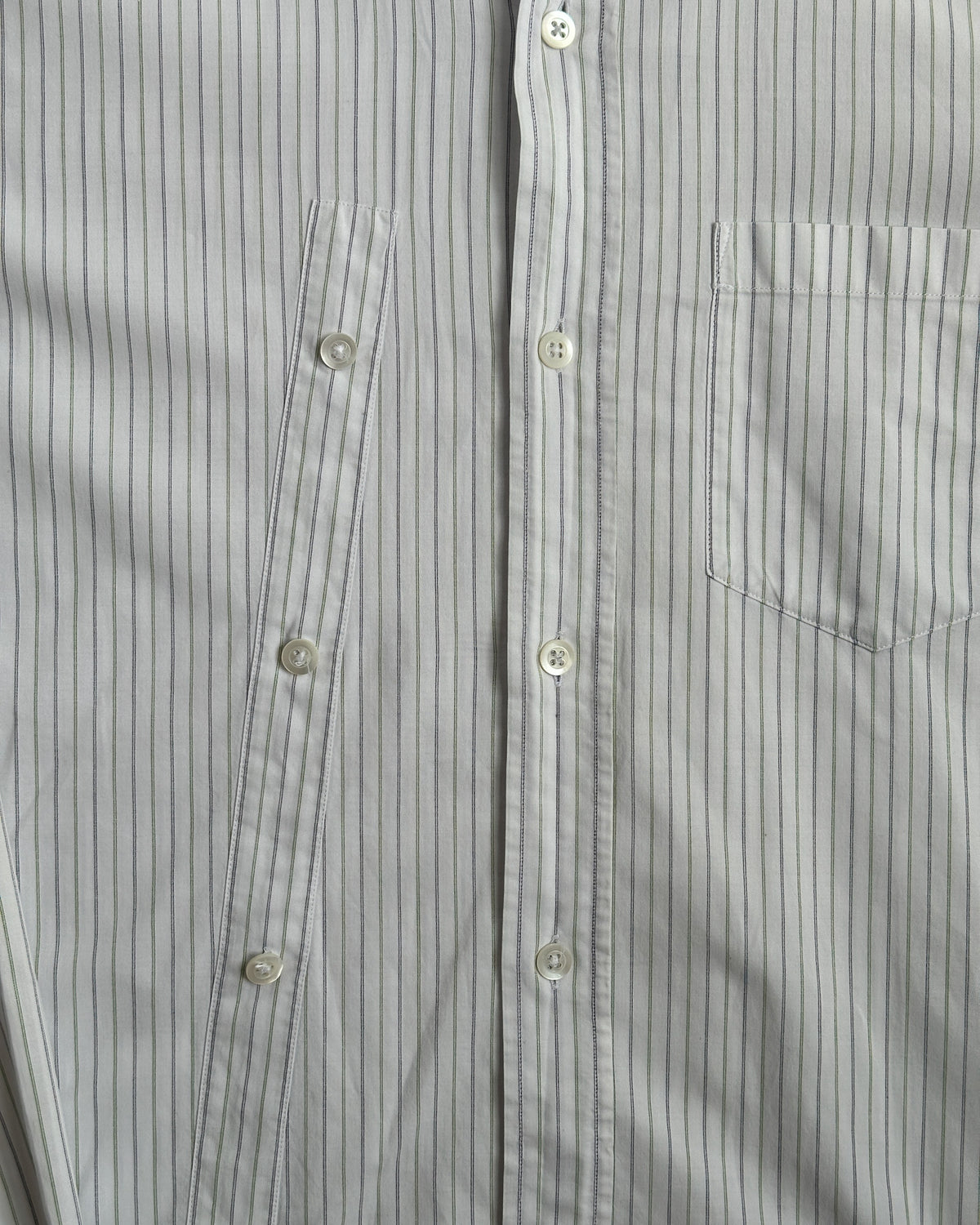 Dries Van Noten Asymmetrical Button Up Shirt