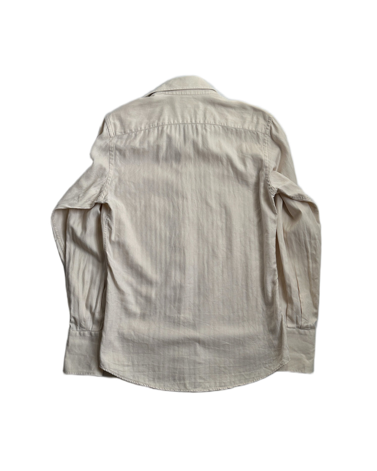 Gucci by Tom Ford Herringbone Button Up Shirt