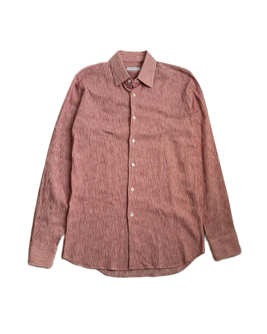 Prada Textured Button Up Shirt
