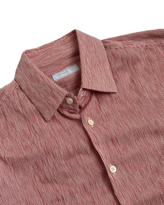 Prada Textured Button Up Shirt