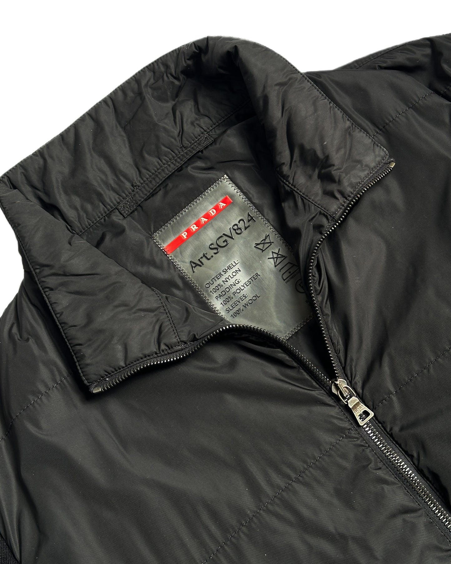 Prada Drivers Knit Zip Jacket
