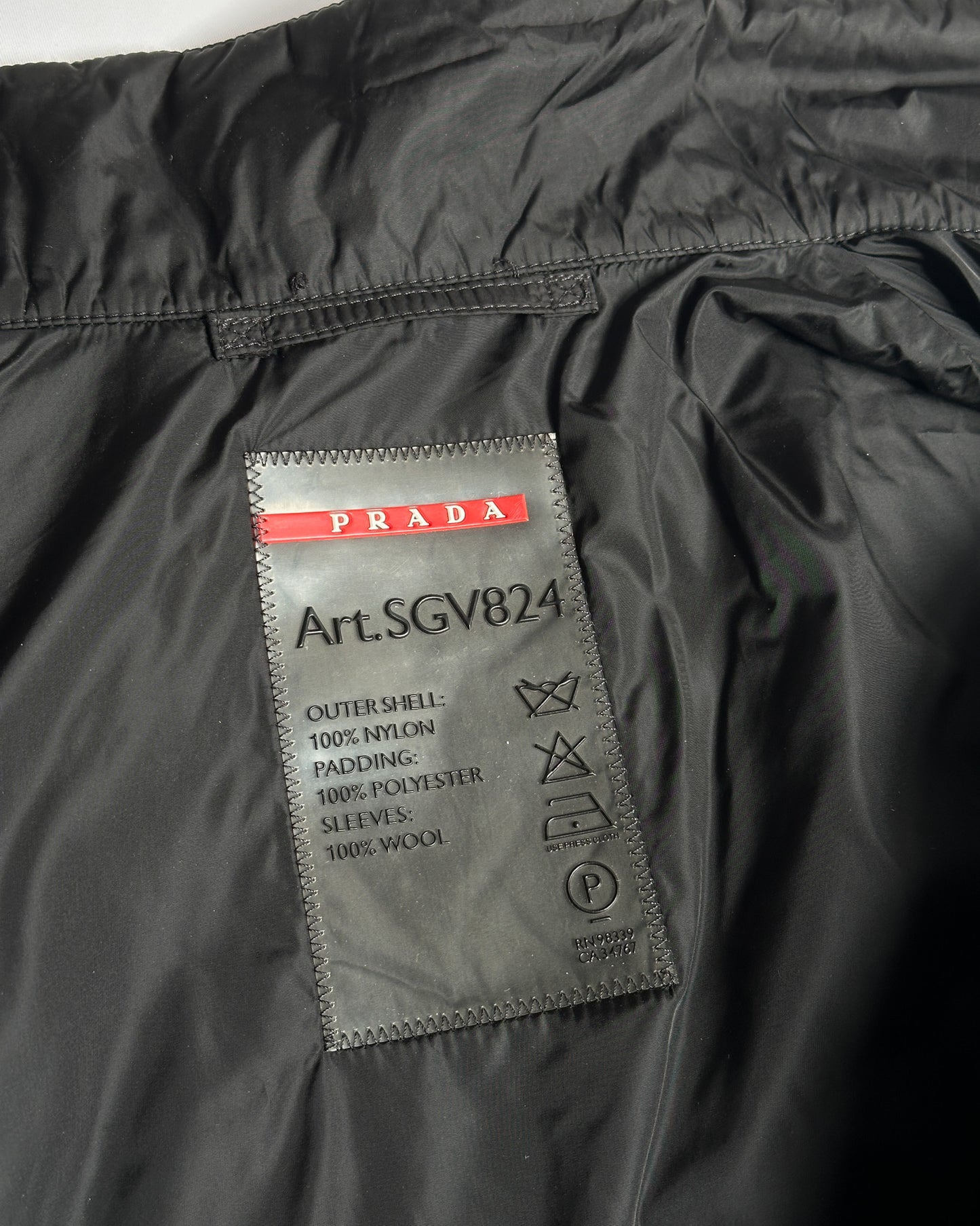 Prada Drivers Knit Zip Jacket