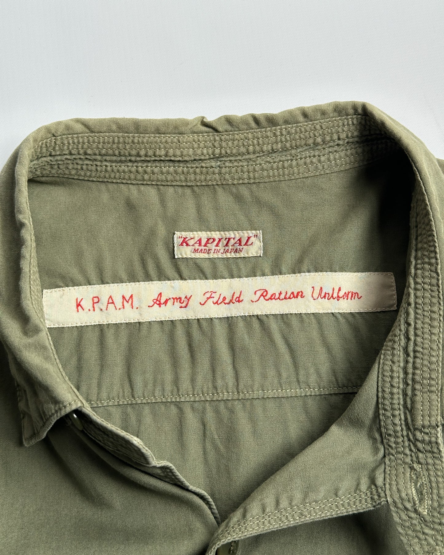 Kapital Military Button Up Shirt
