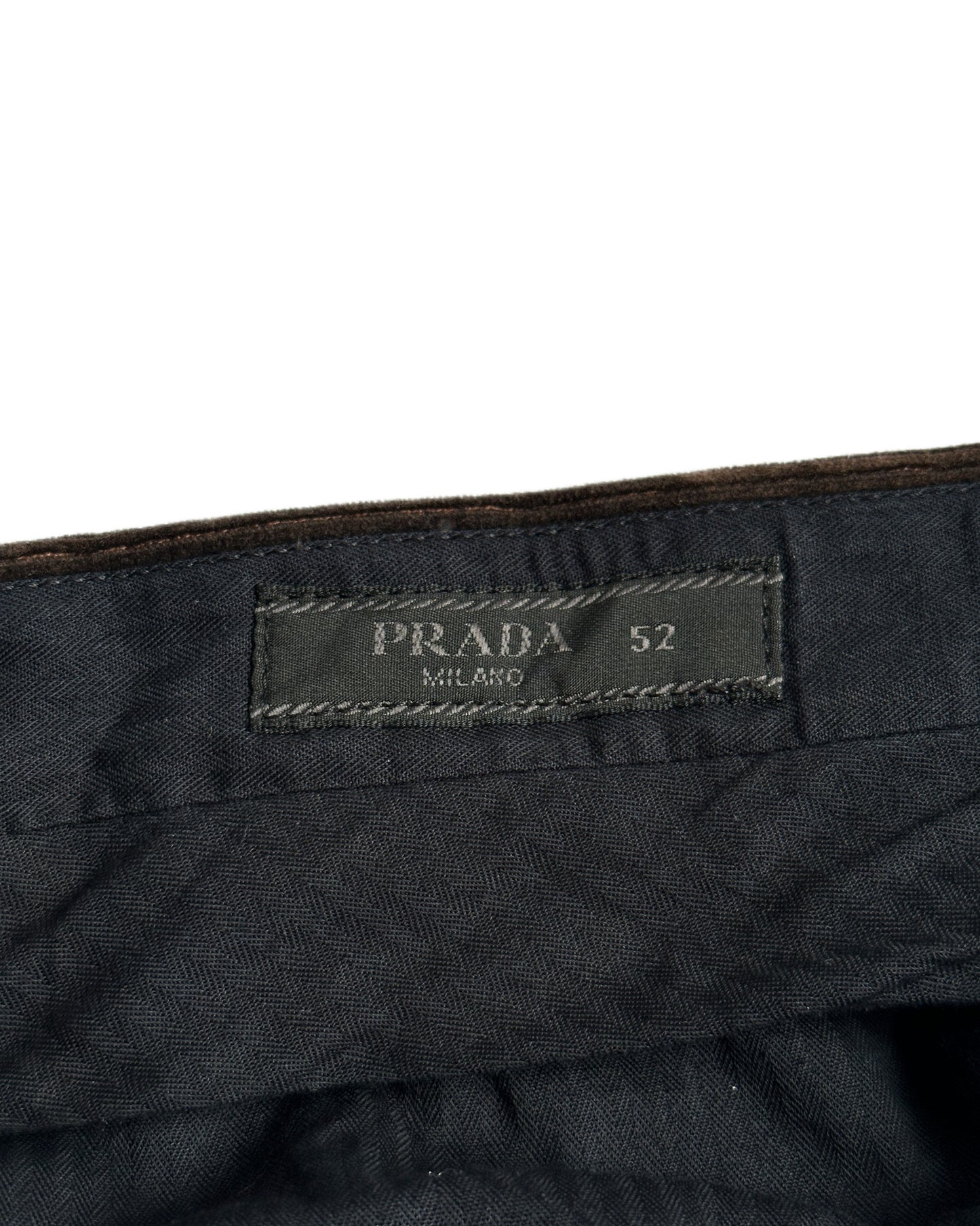 Prada Corduroy Trousers