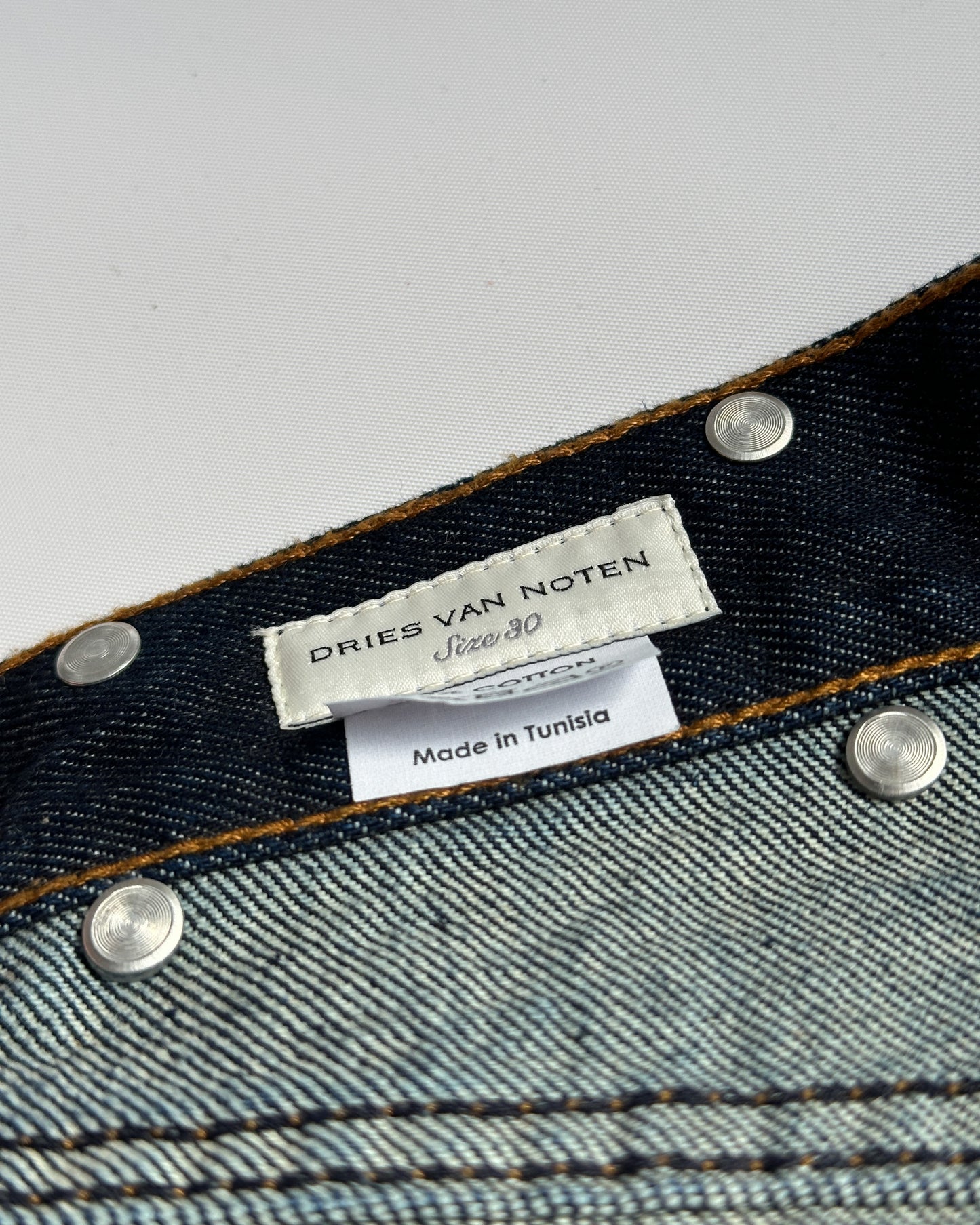 Dries Van Noten Straight Jeans