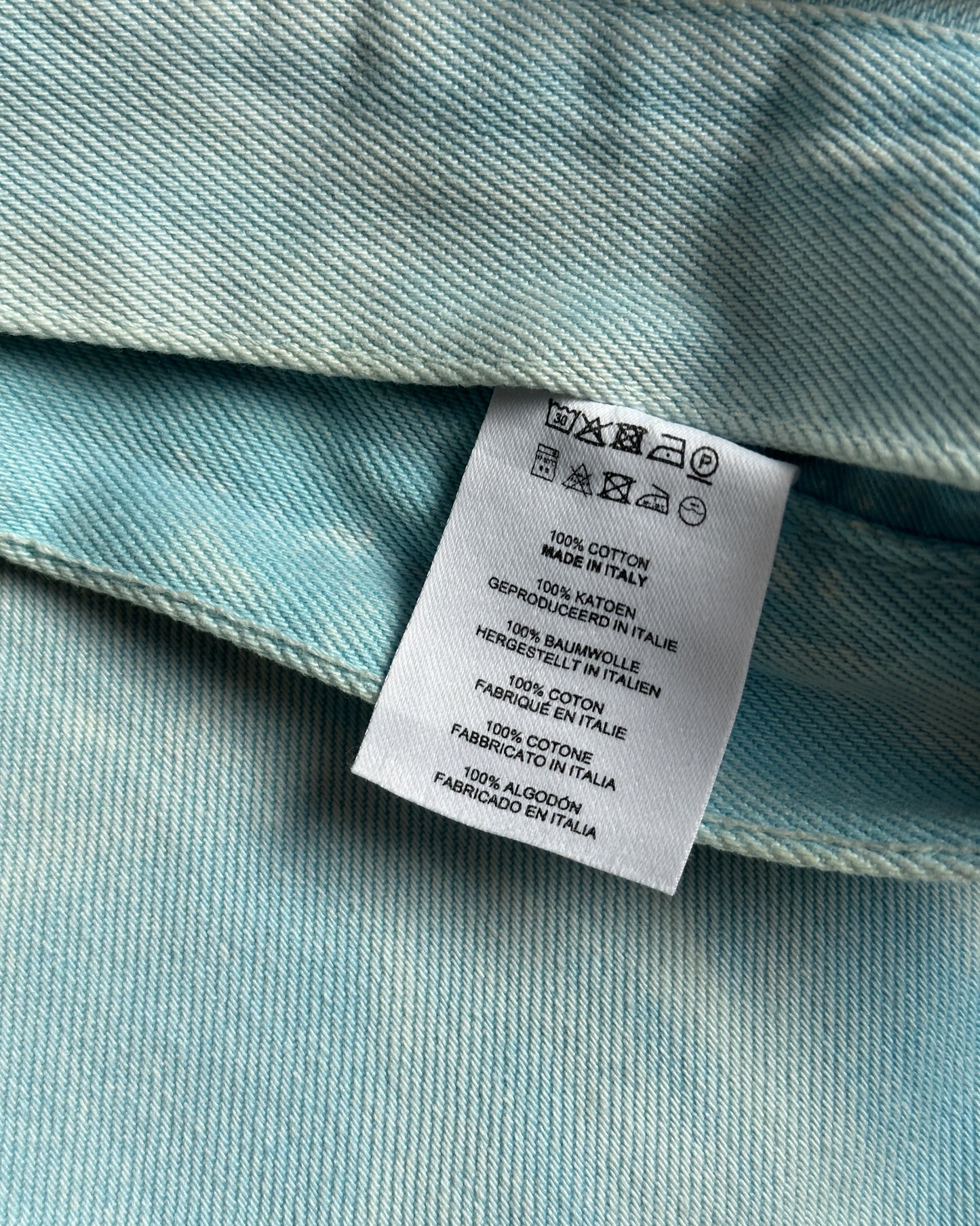 Dries Van Noten Marbled Straight Jeans