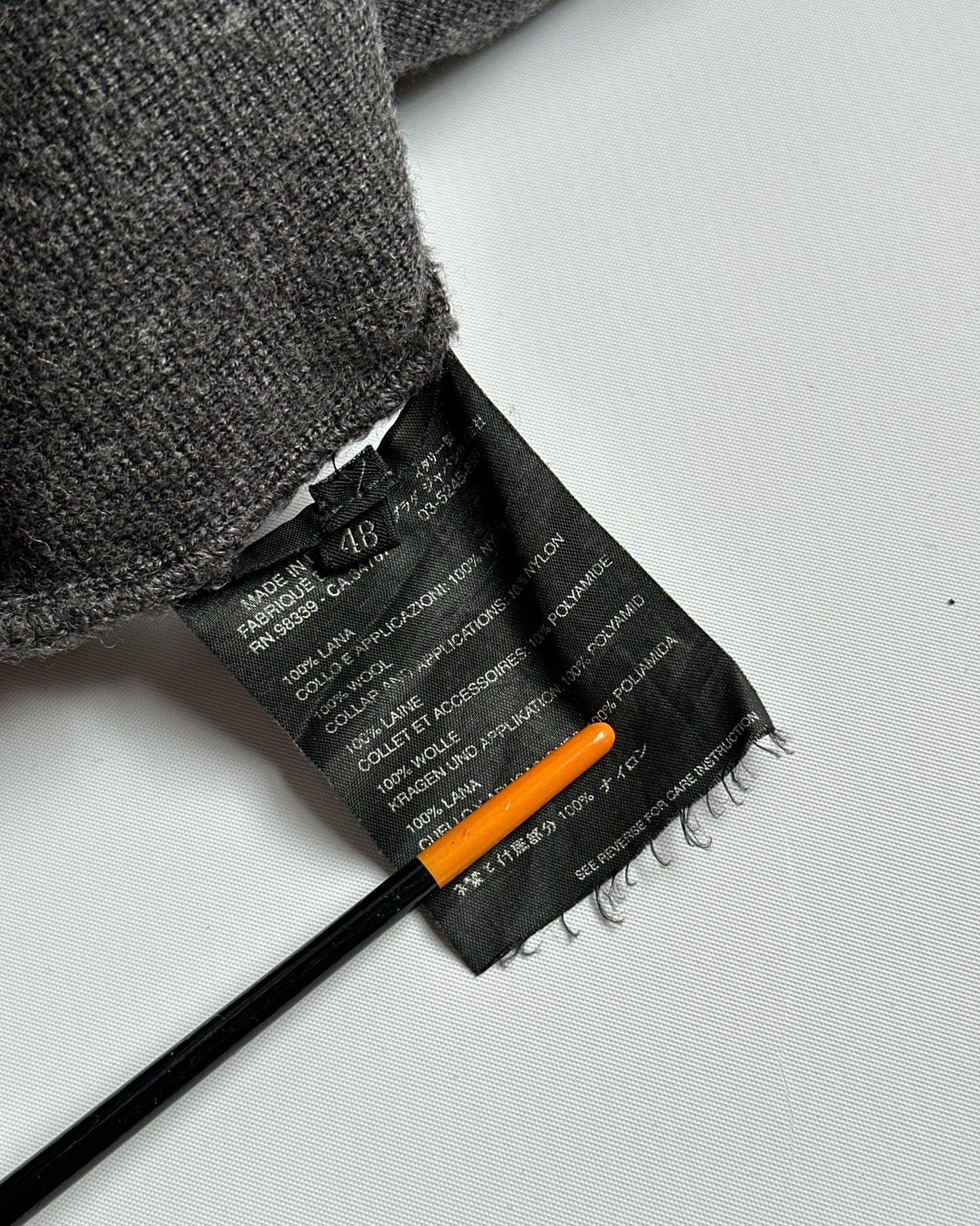 Prada Sport Wool Zip Hoodie