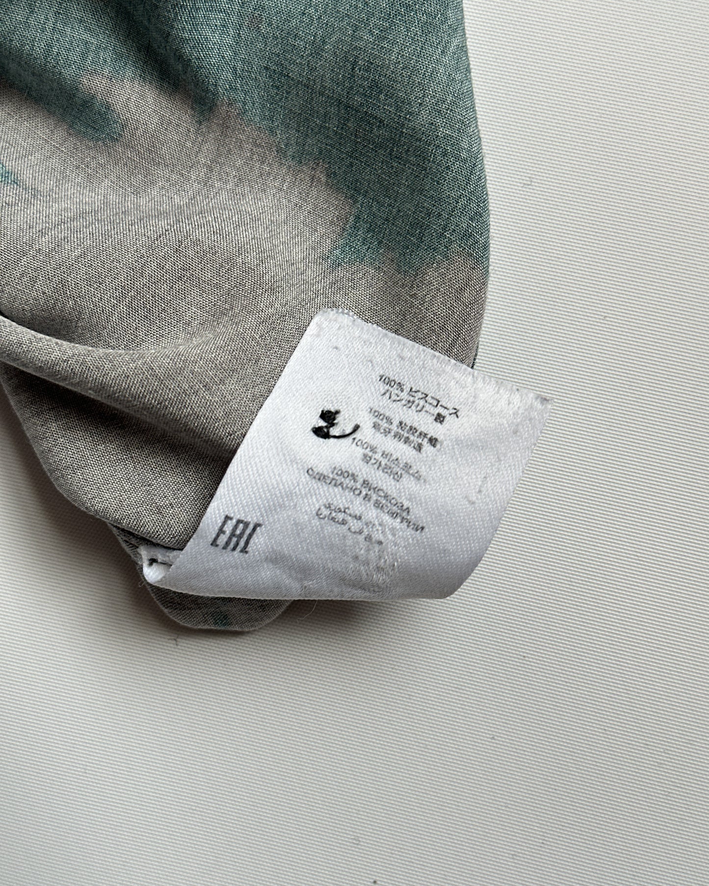 Dries Van Noten Palm Tree Camp Collar Shirt