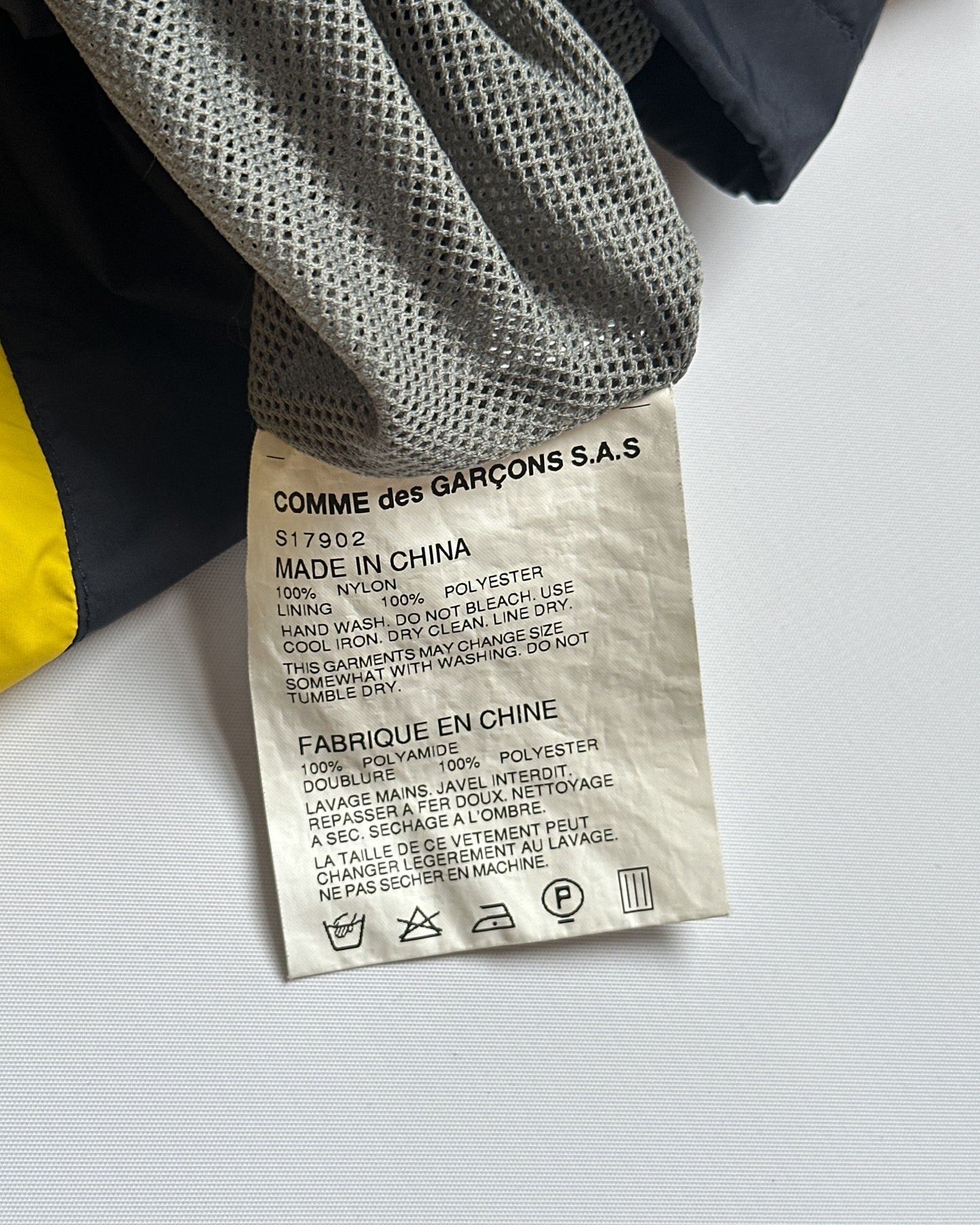 Comme des Garcons SHIRT 2009 Paneled Zip Jacket