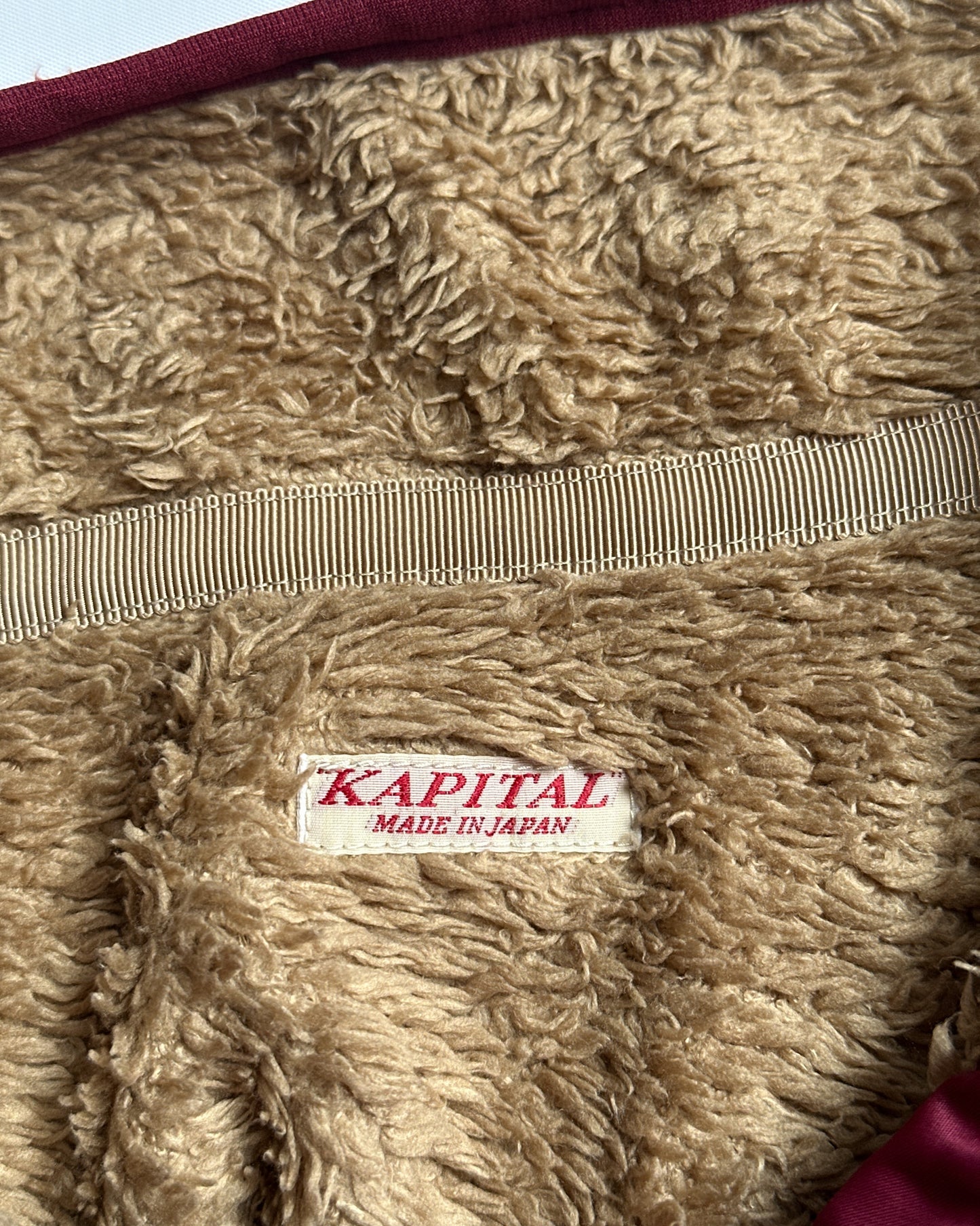 Kapital Java Kasuri Fleece Pullover