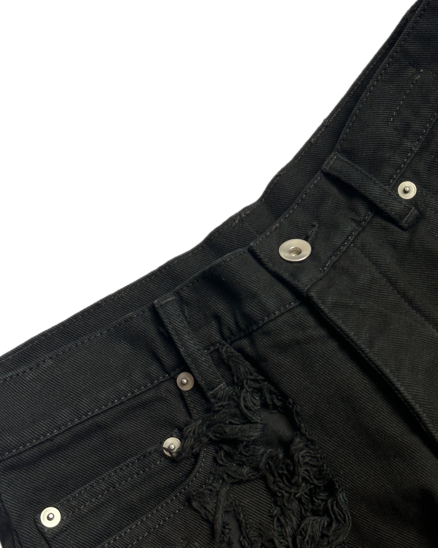 Rick Owens Distressed Trucker Shorts