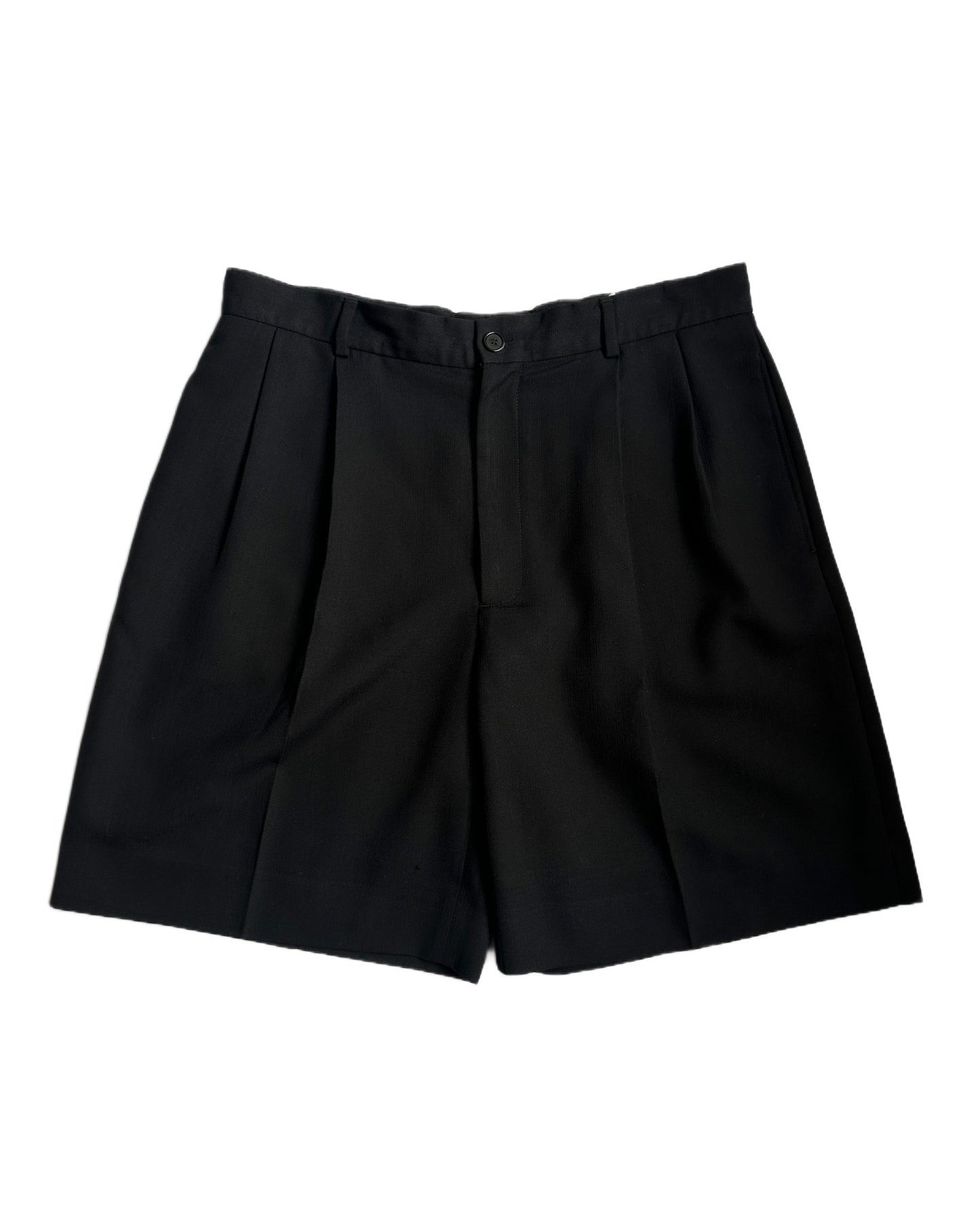 Acne Studios Pleated Wide Leg Shorts