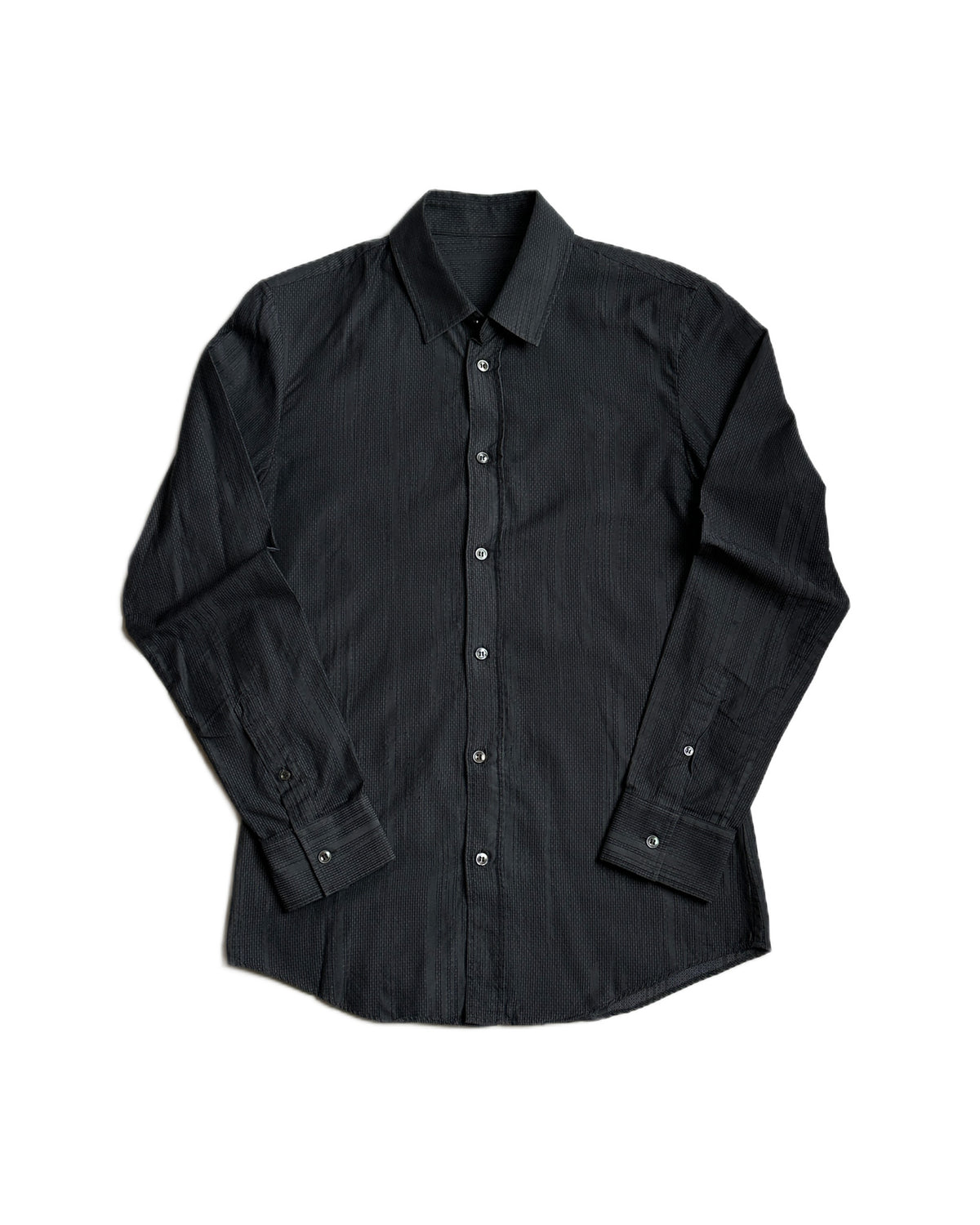 Maison Margiela 2012 Textured Button Up Shirt