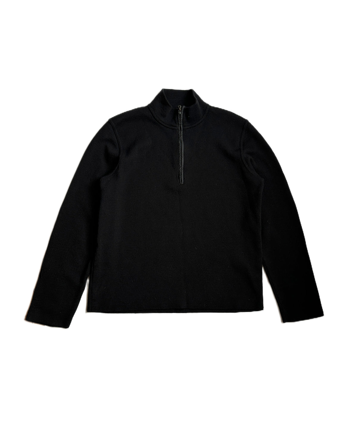 Prada Sport Wool Quarter Zip Sweater