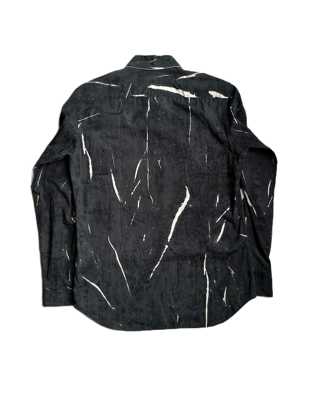 Prada Abstract Print Button Up Shirt