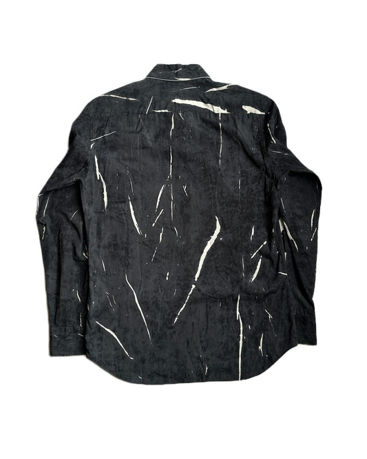Prada Abstract Print Button Up Shirt