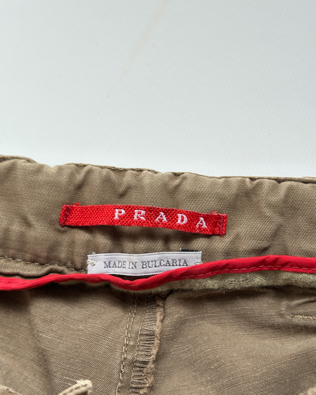 Prada Sport Cotton/Linen Pants