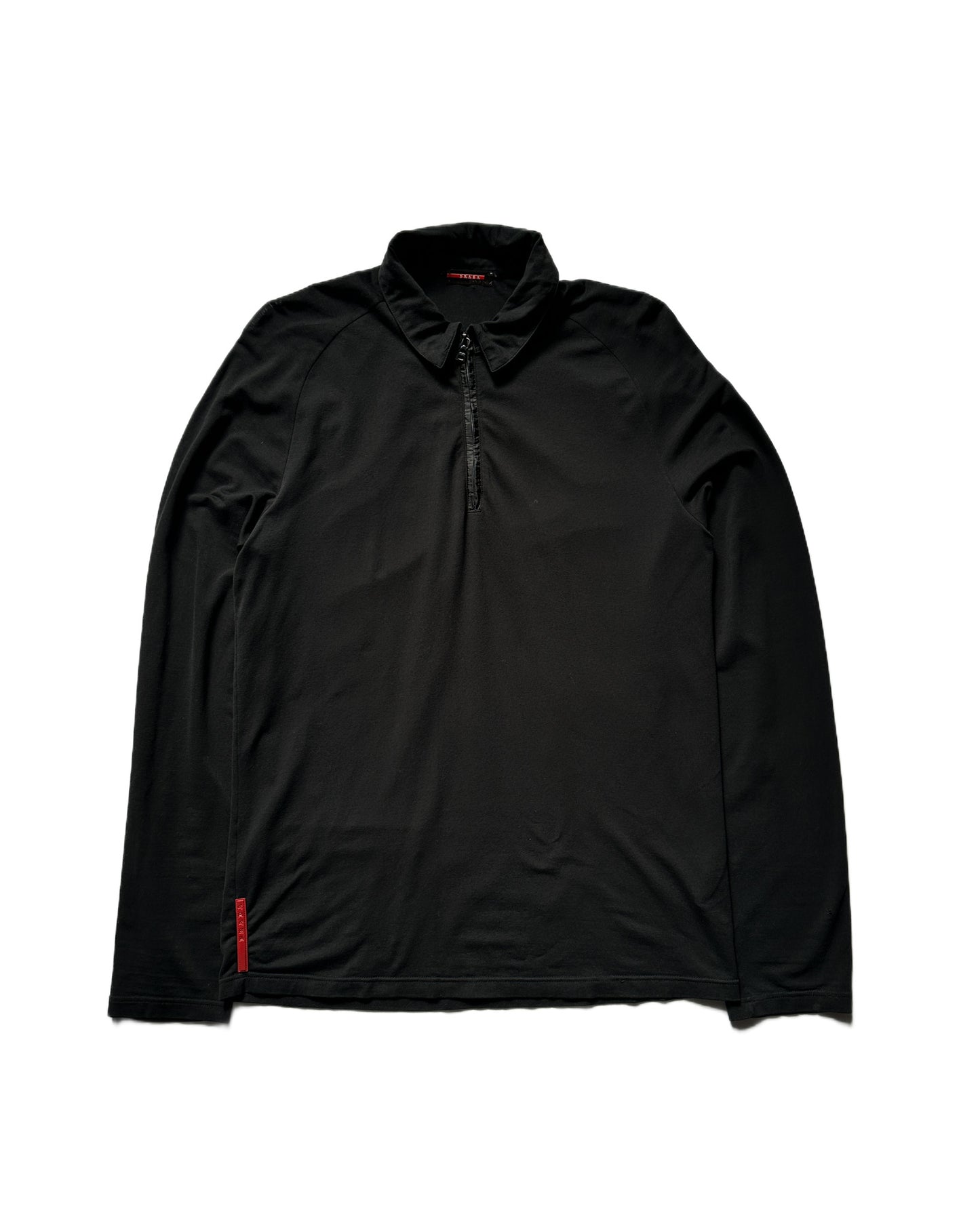 Prada Sport Quarter Zip Polo