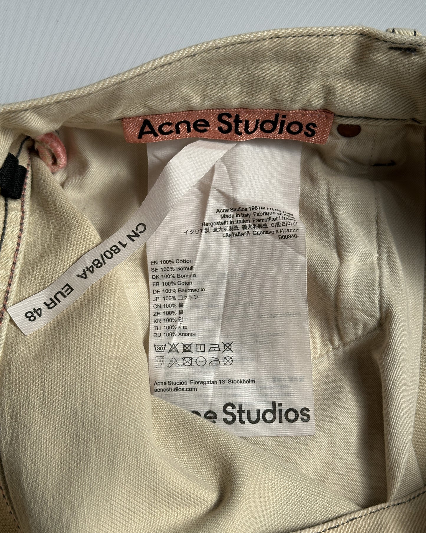 Acne Studios 1981 Wide Jeans