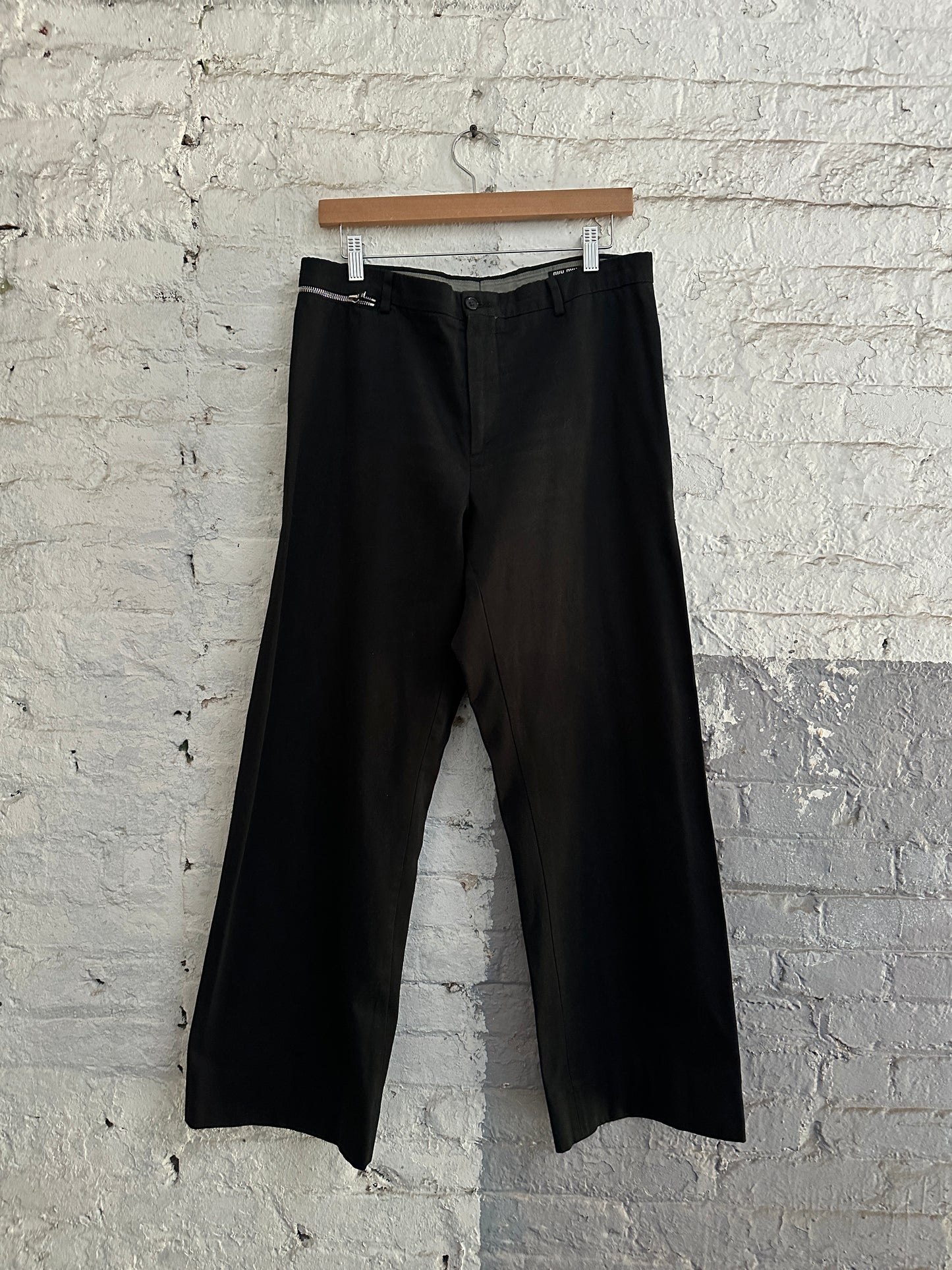 Miu Miu Wide Leg Pants