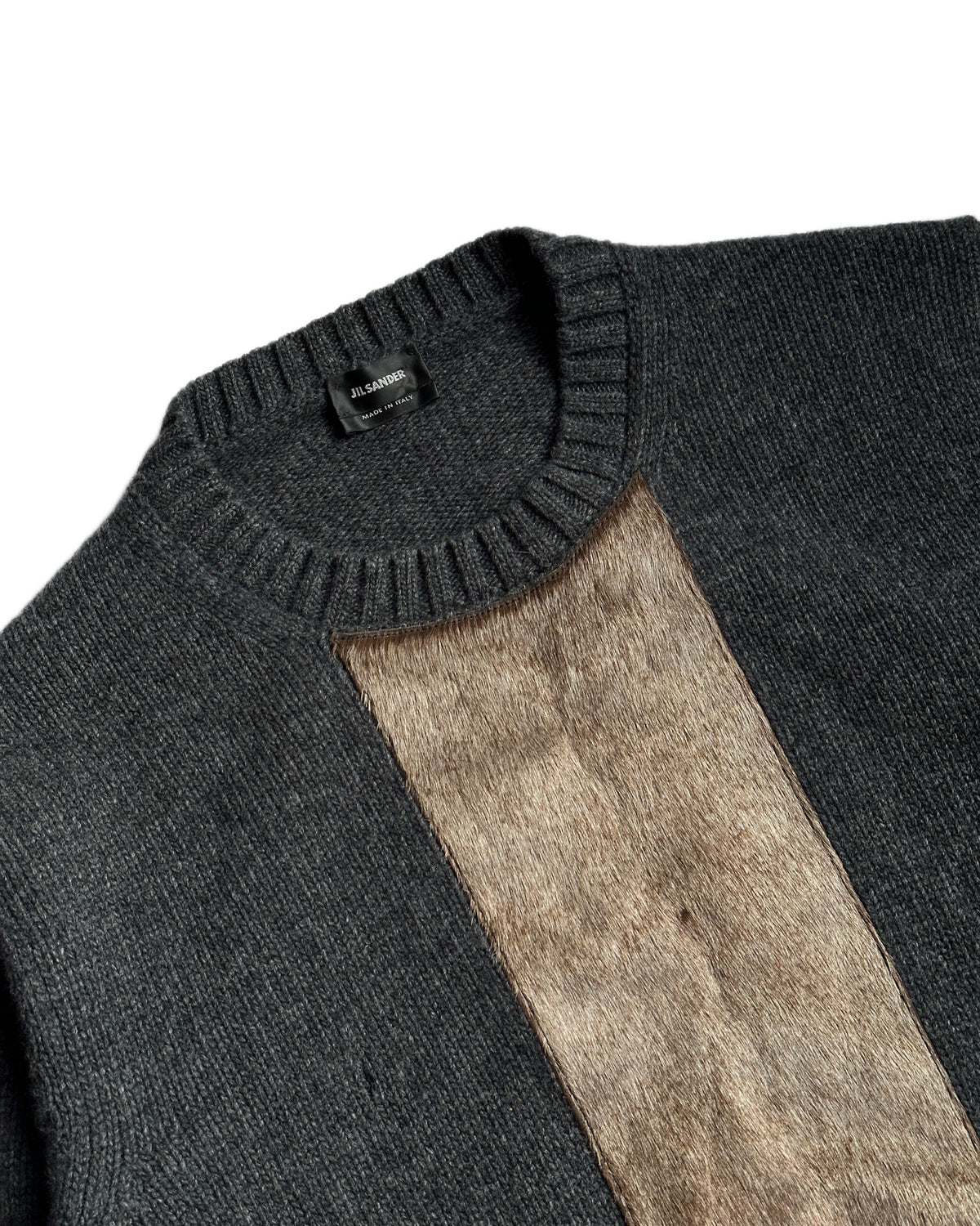 Jil Sander 2013 Wool Patch Sweater