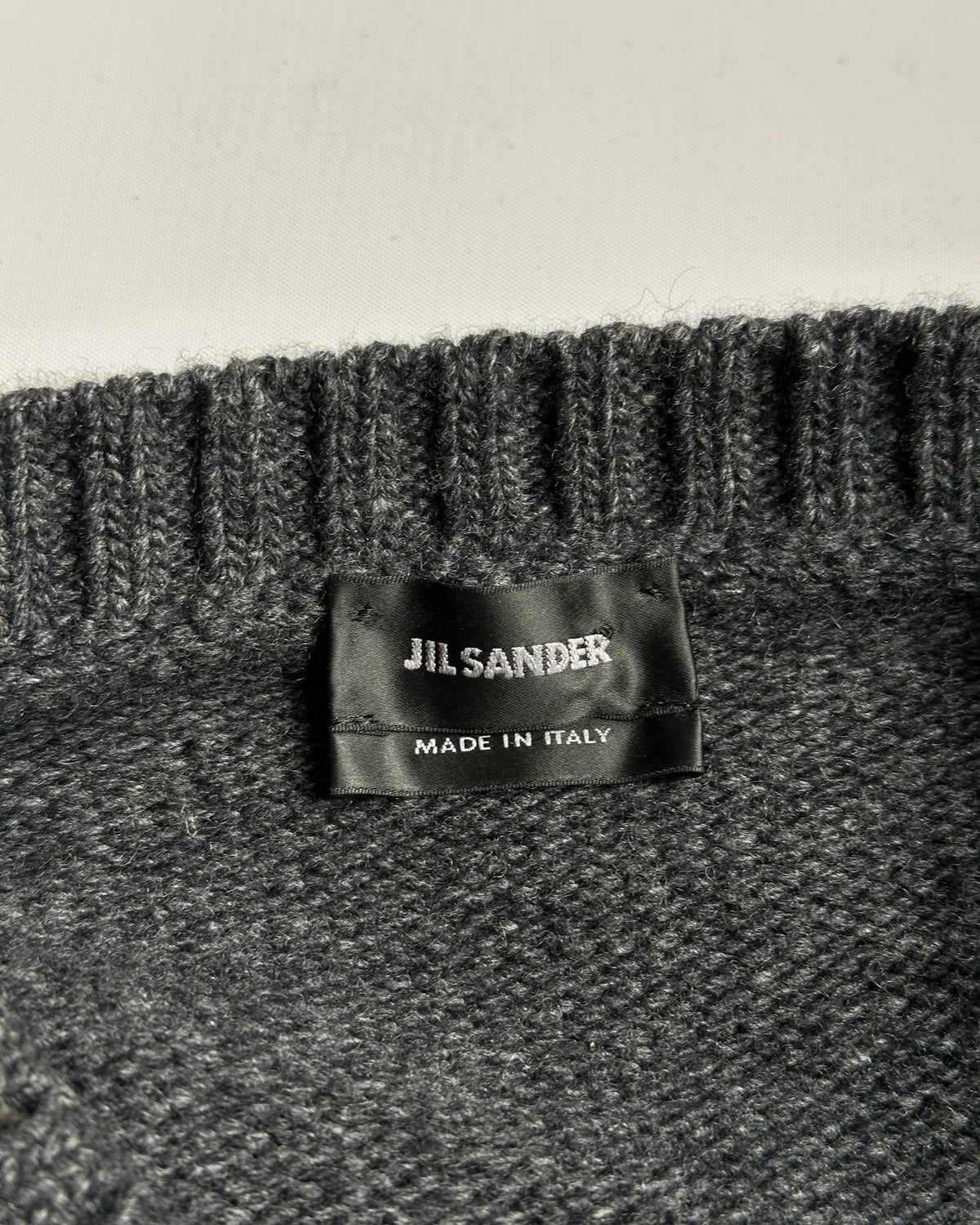 Jil Sander 2013 Wool Patch Sweater